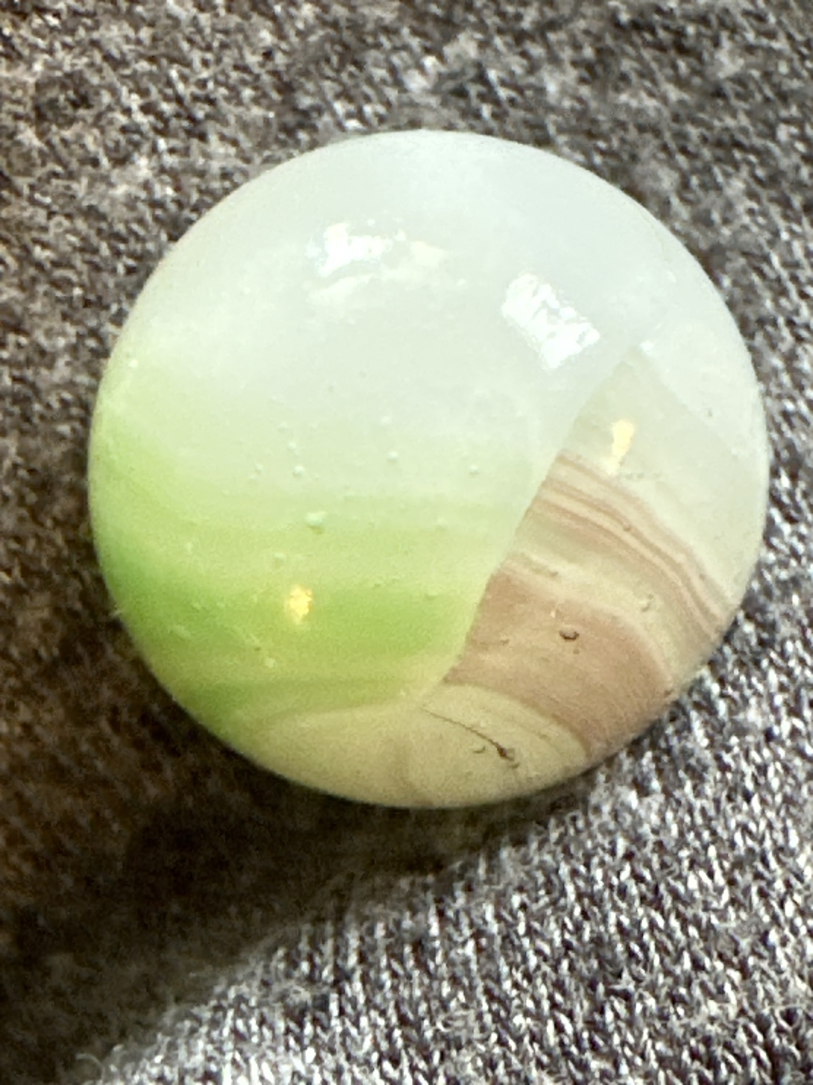 West Virginia Swirl by Alley Agate, identification view