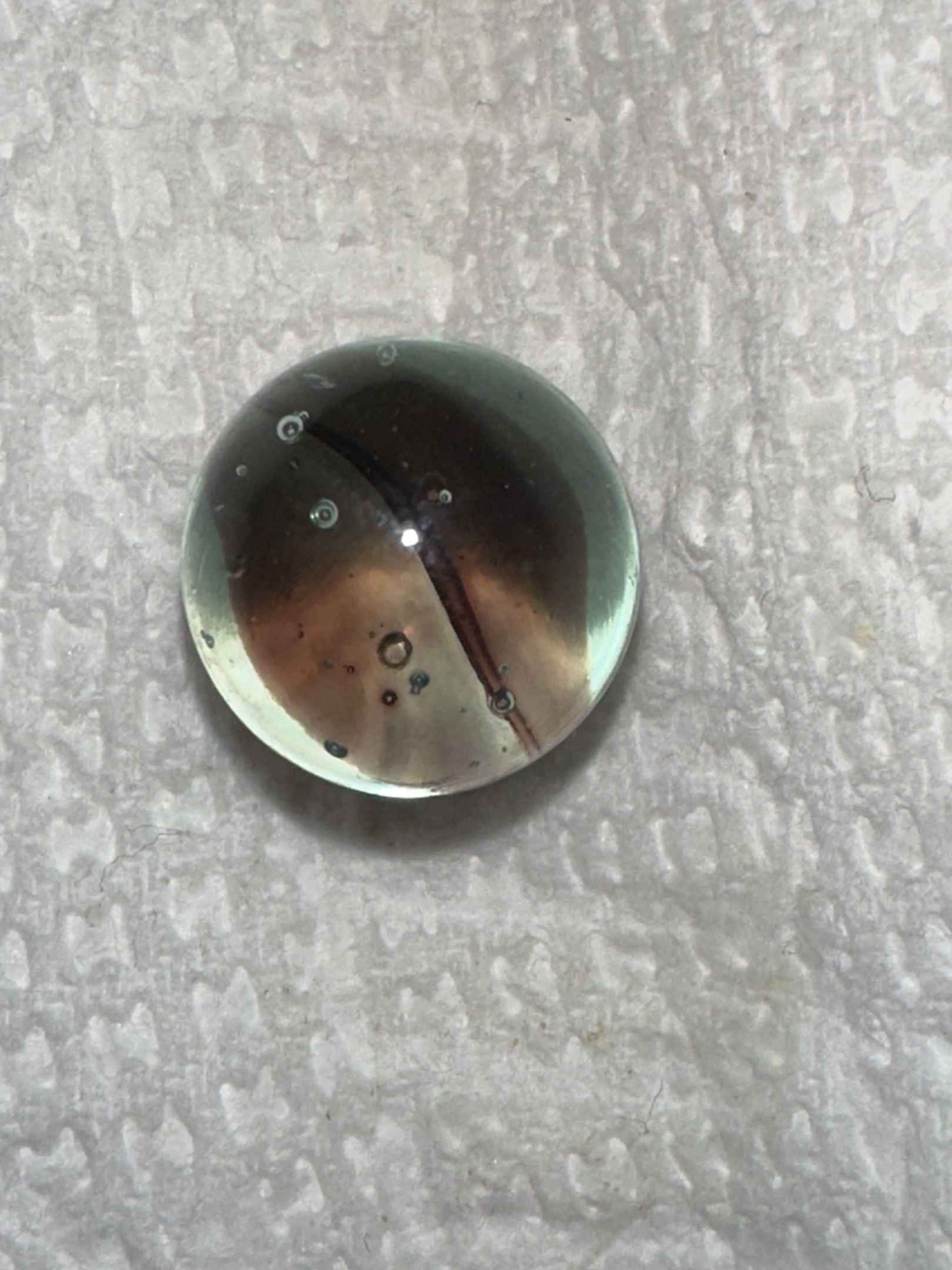 Brown Vane (Aqua Base) by Vitro Agate Company, identification view