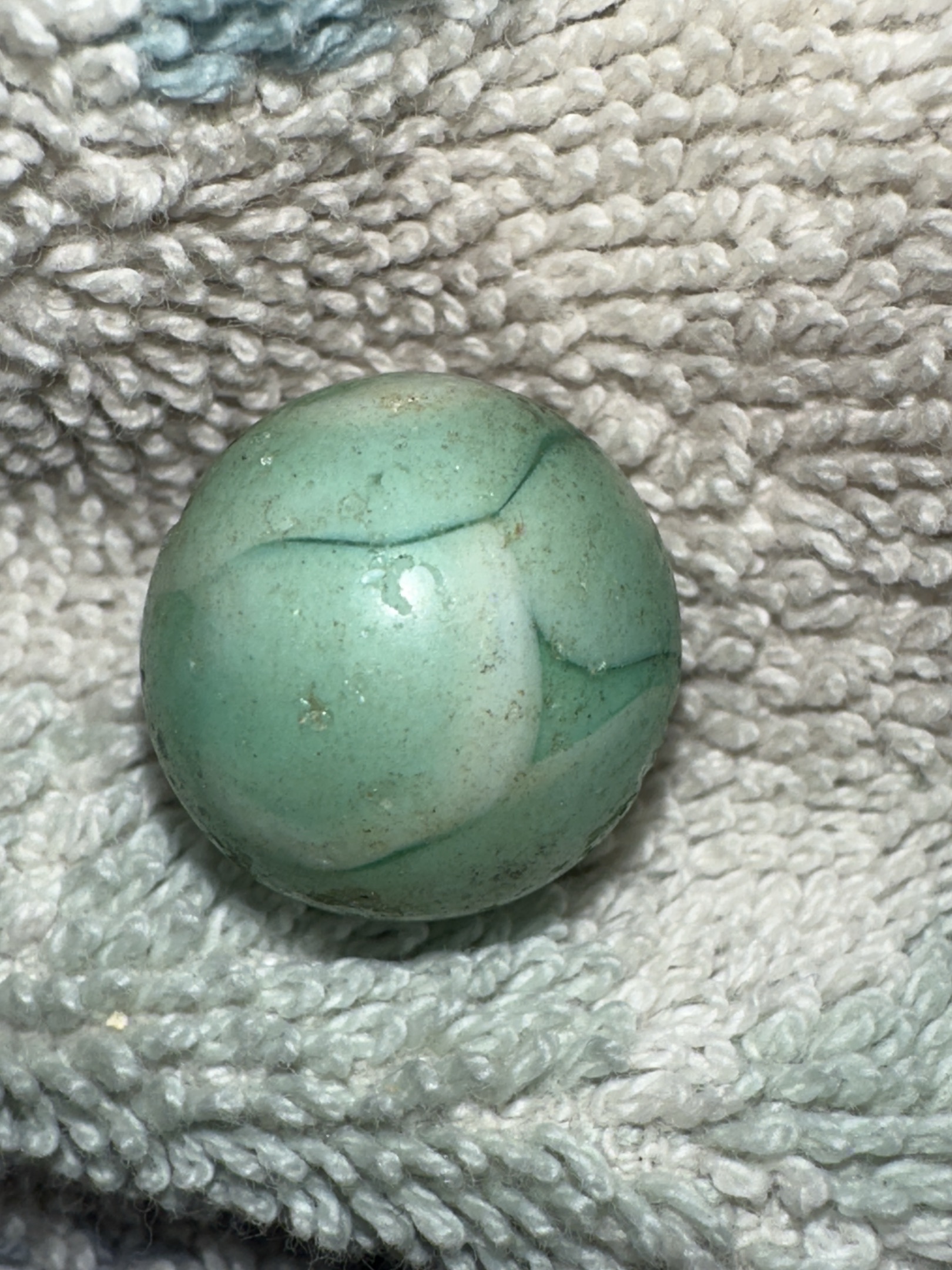 Prize Name by Akro Agate Company, identification view