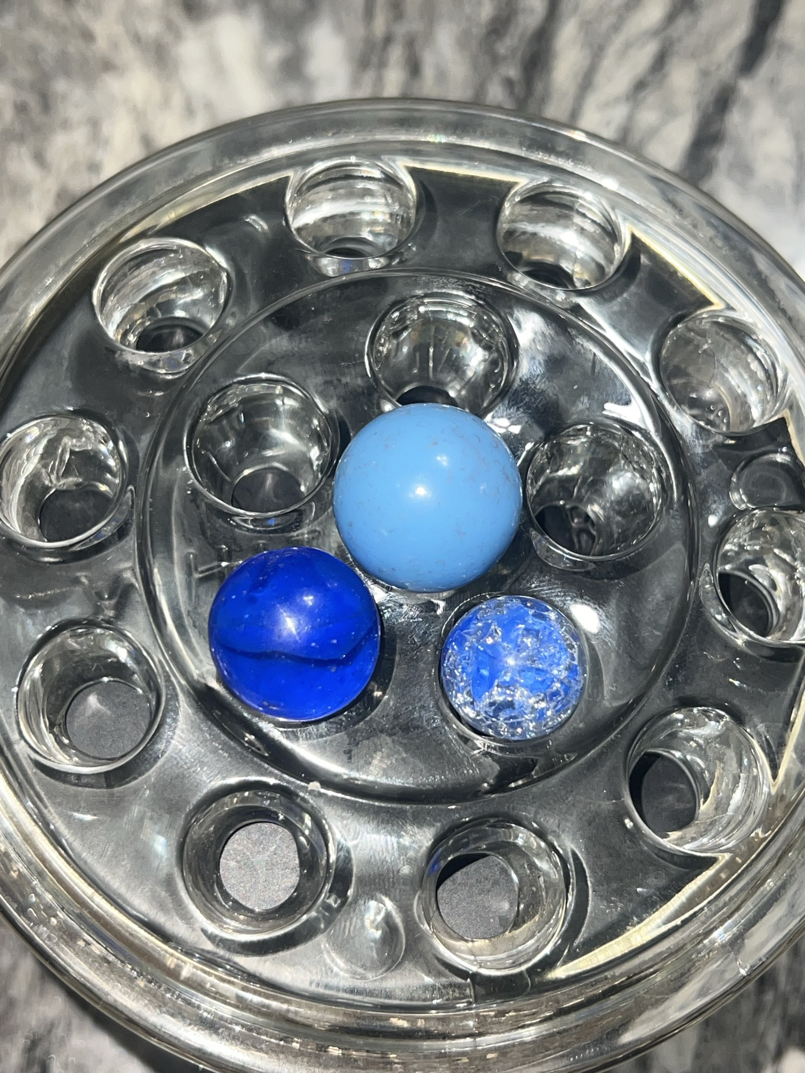 Fried Blue Marble by Unknown / Contemporary