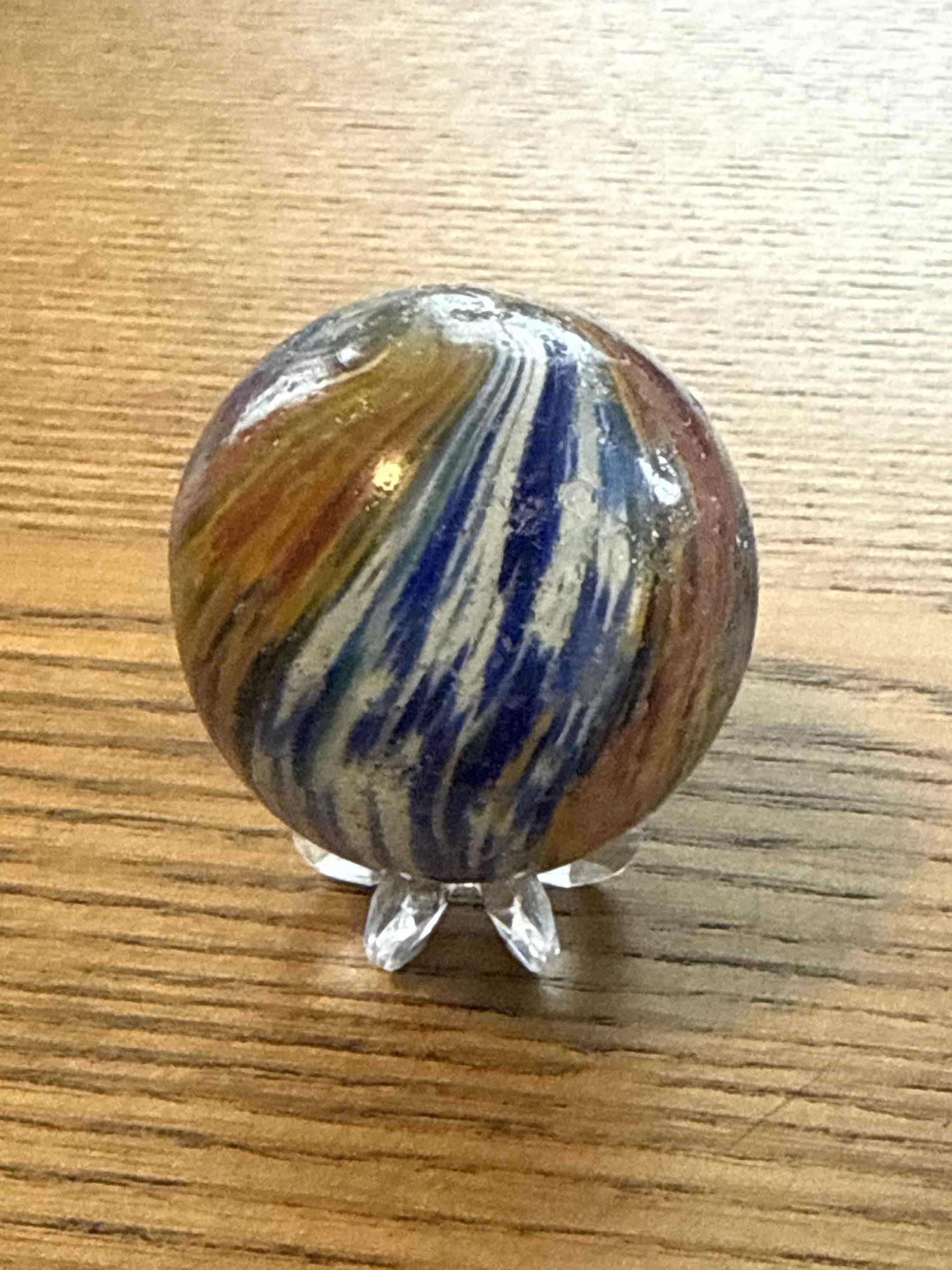 Divided Core Swirl by German Glass Masters