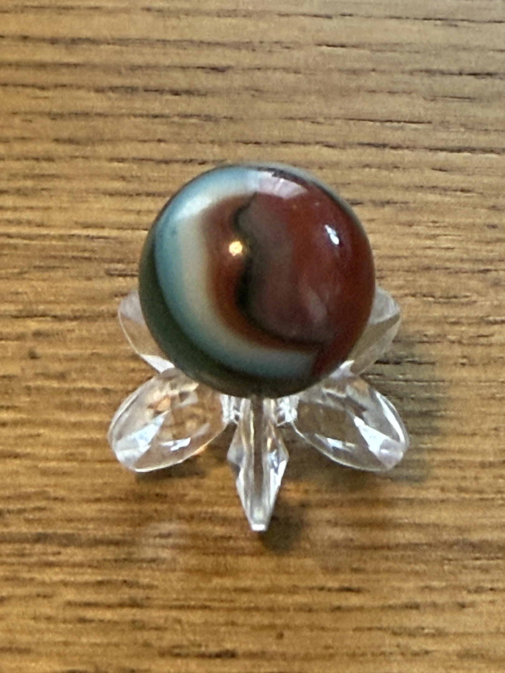 Tri-Color Onyx by Akro Agate Company
