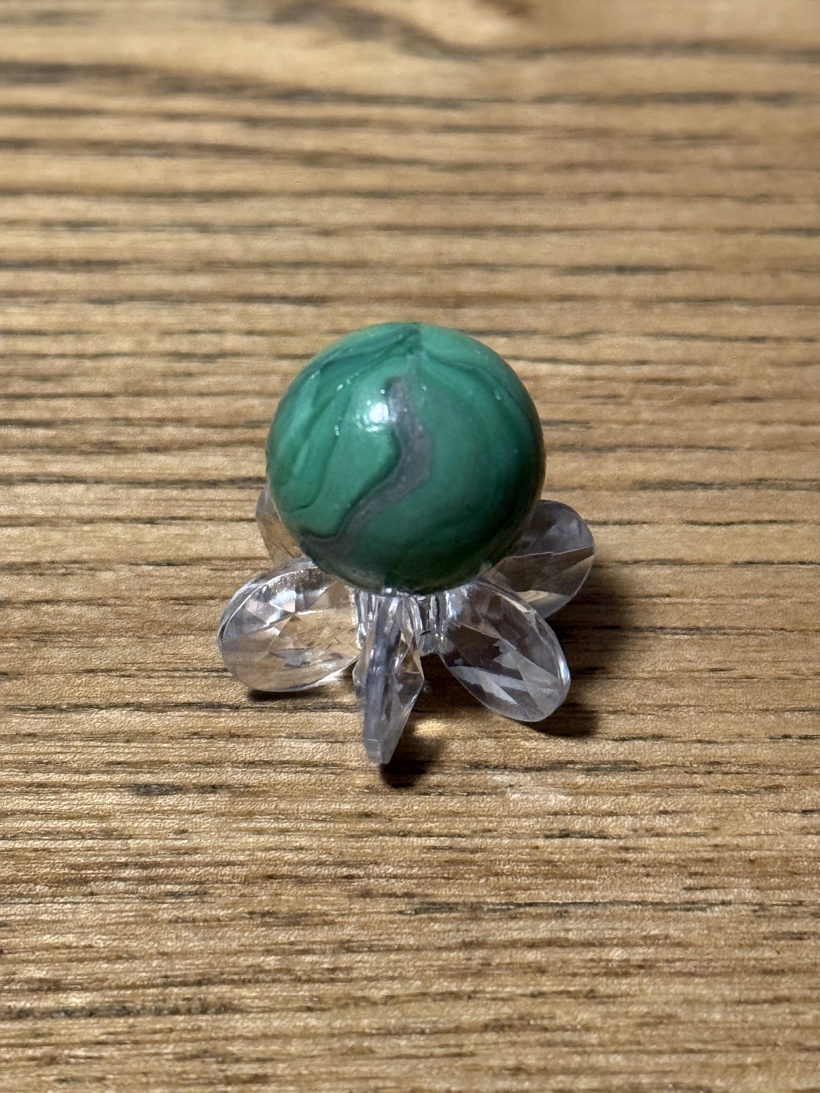 Green Swirl by Alley Agate