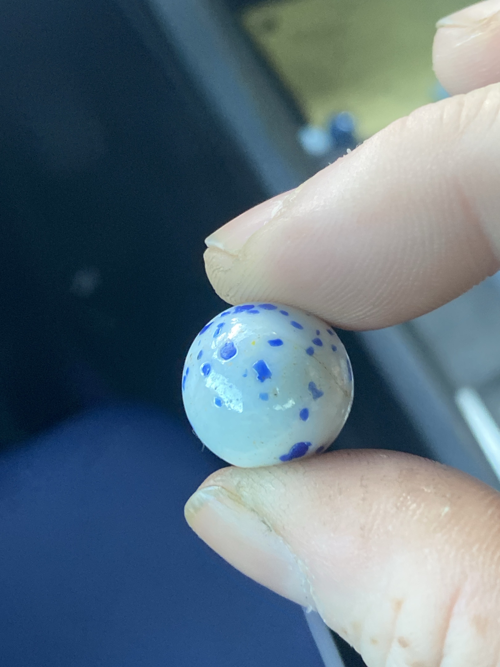Blueberry Shake by Vacor de Mexico (Mega Marbles), identification view