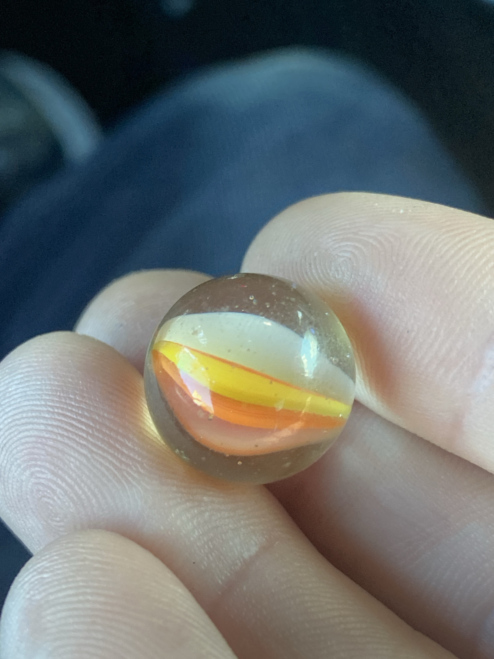 Tri-Color (Orange, Yellow, White) by Vitro Agate