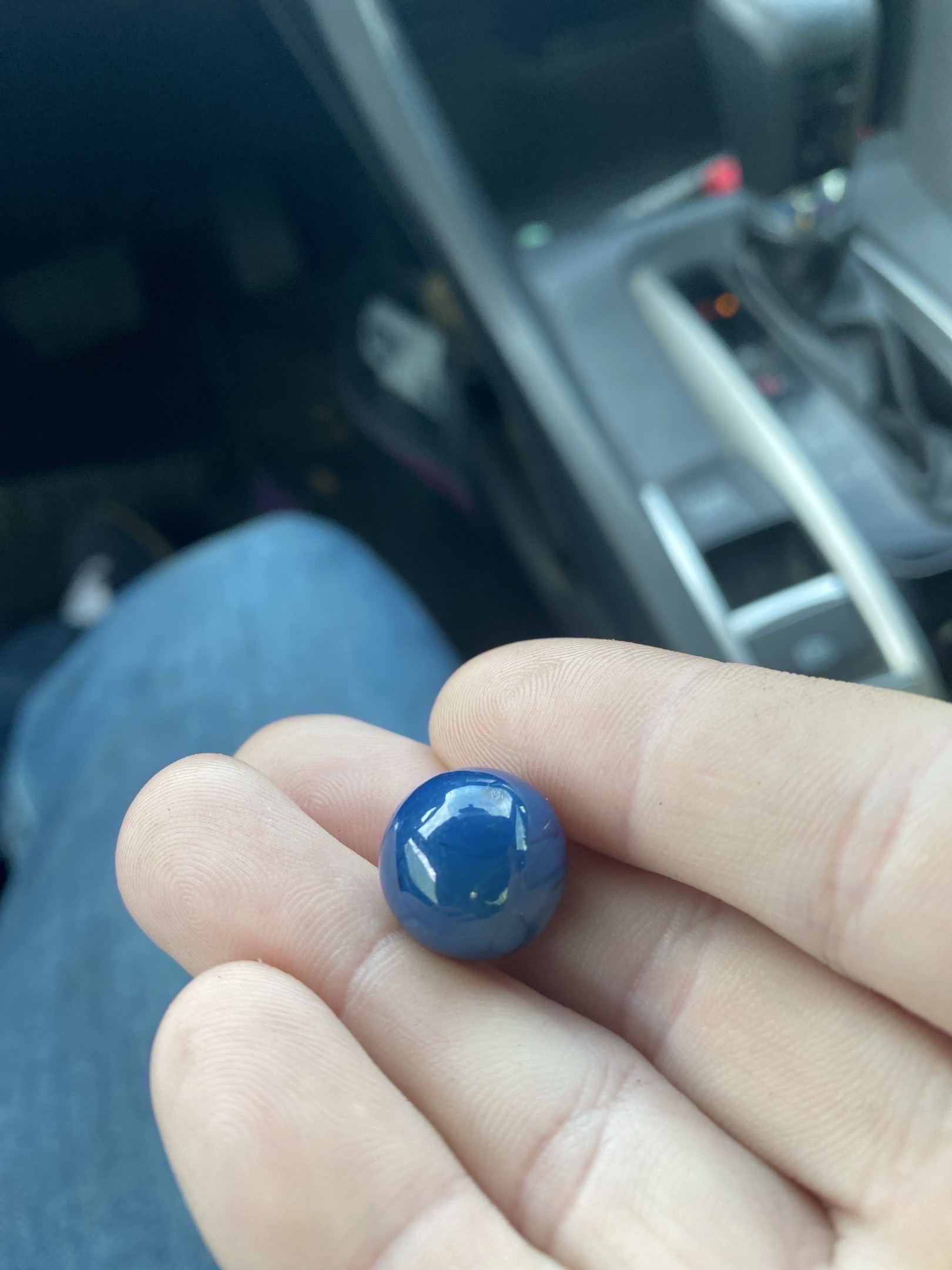 Cobalt Blue by Vitro Agate Company, identification view