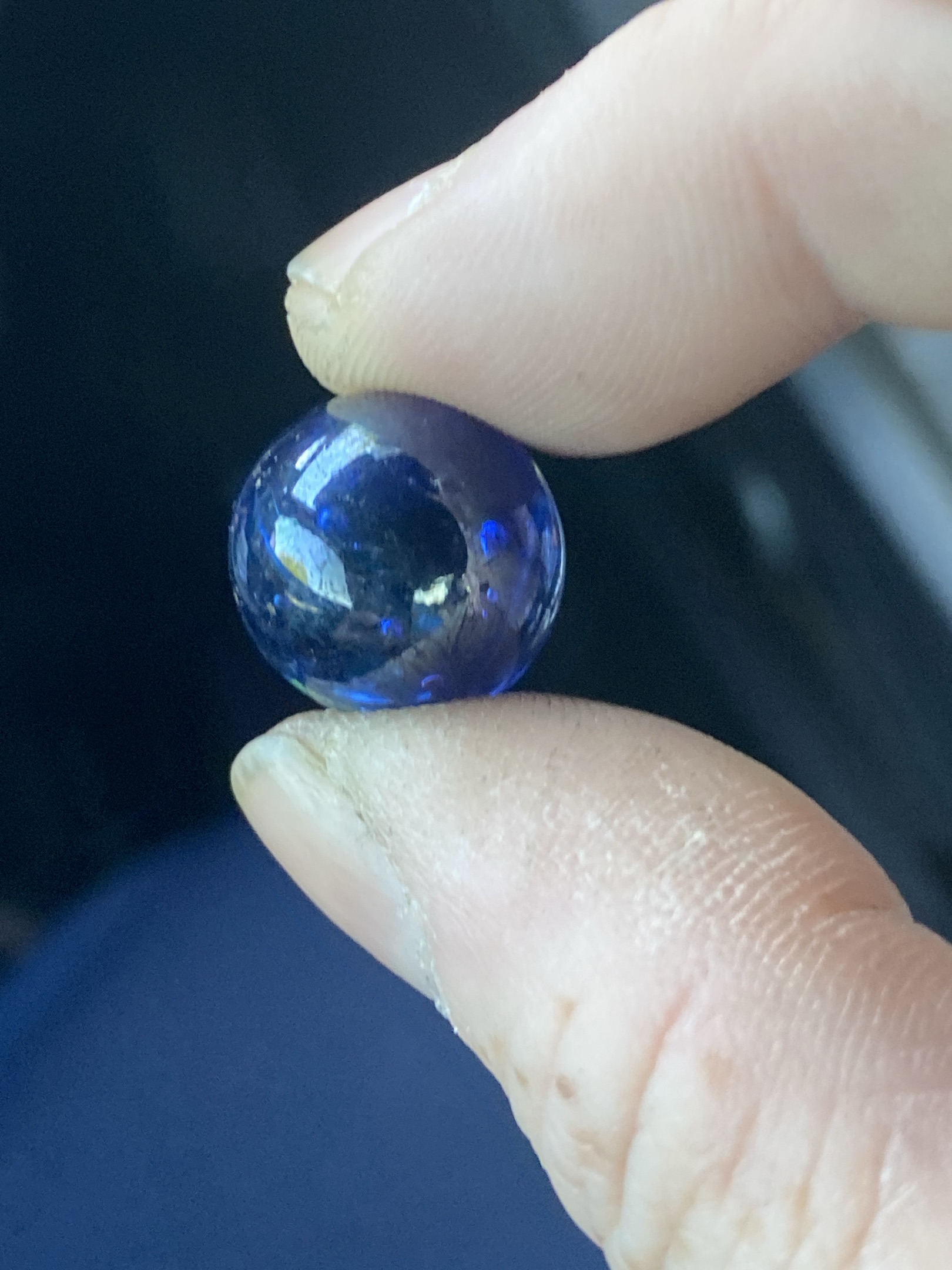 Blue Galaxy by Vacor de Mexico (Mega Marbles), identification view