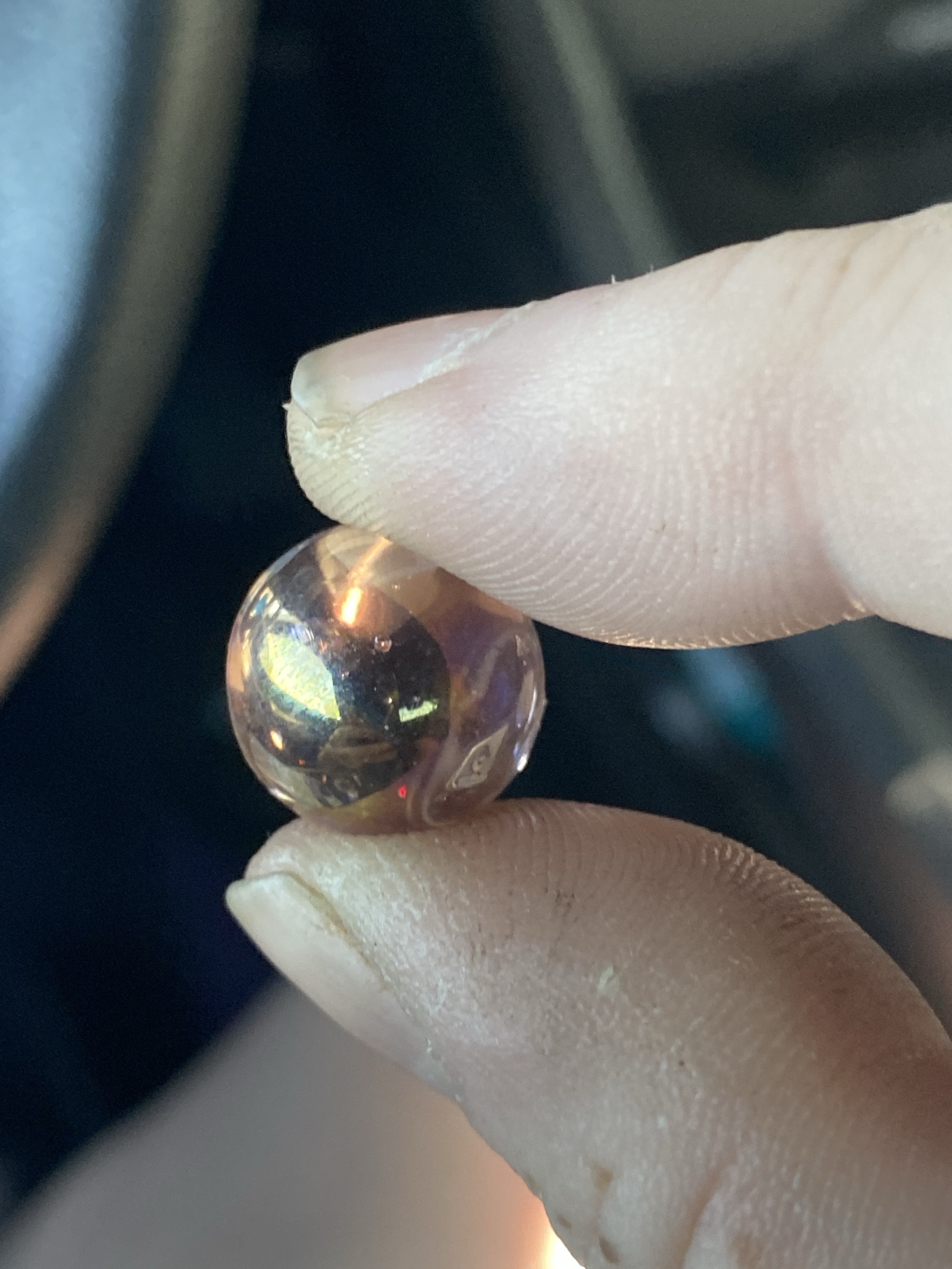 Peach Lustre by Vacor de Mexico (Mega Marbles)