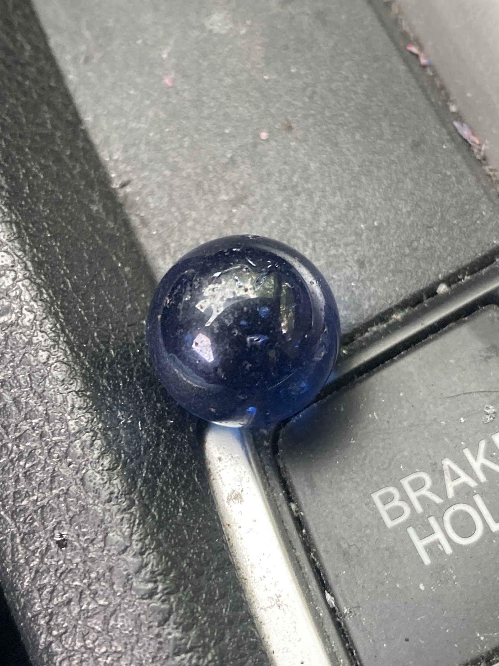 Blueberry / Cobalt Blue by Vacor de Mexico (Mega Marbles)