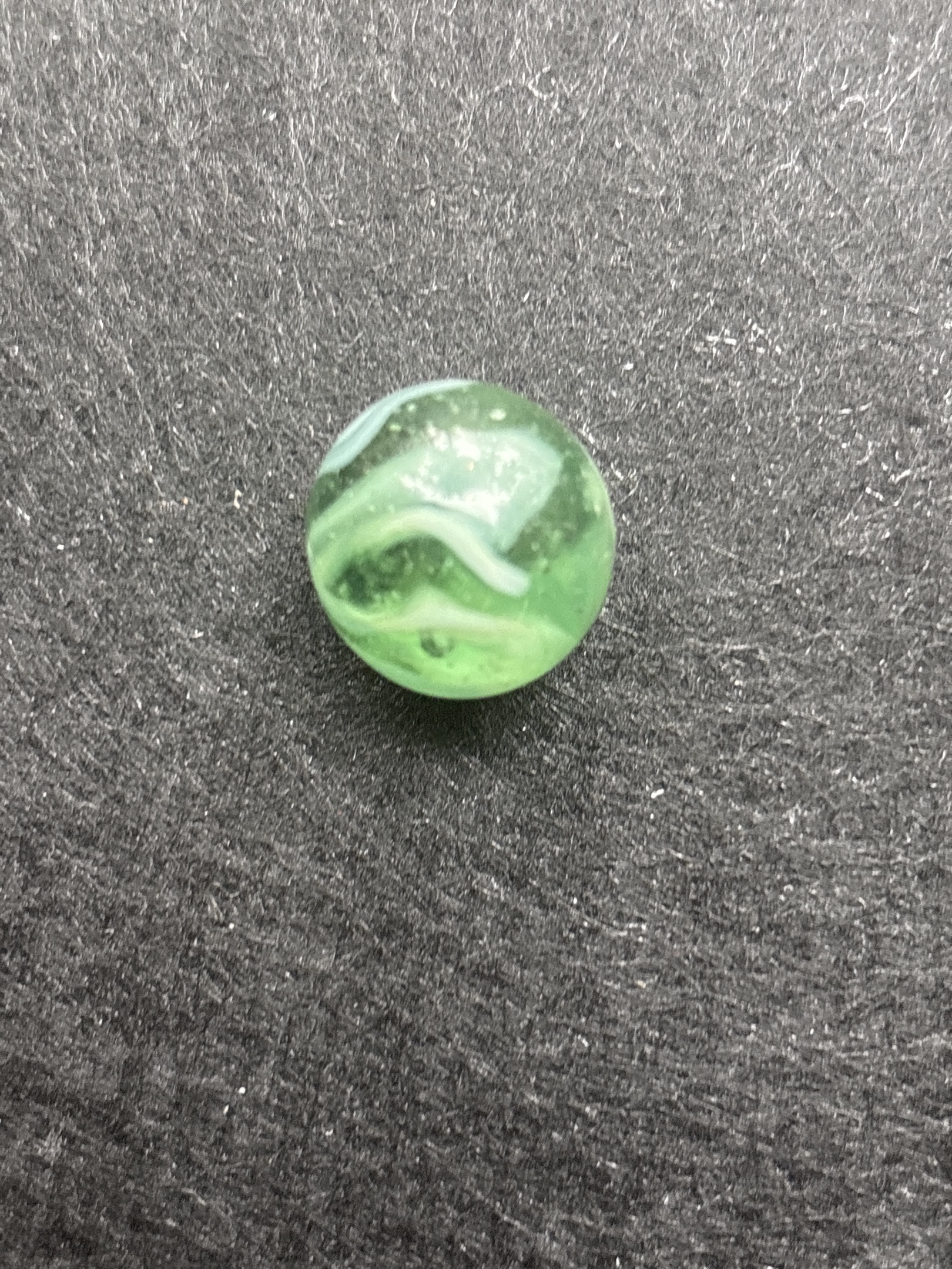 Green Ghost Swirl by Vitro Agate, identification view