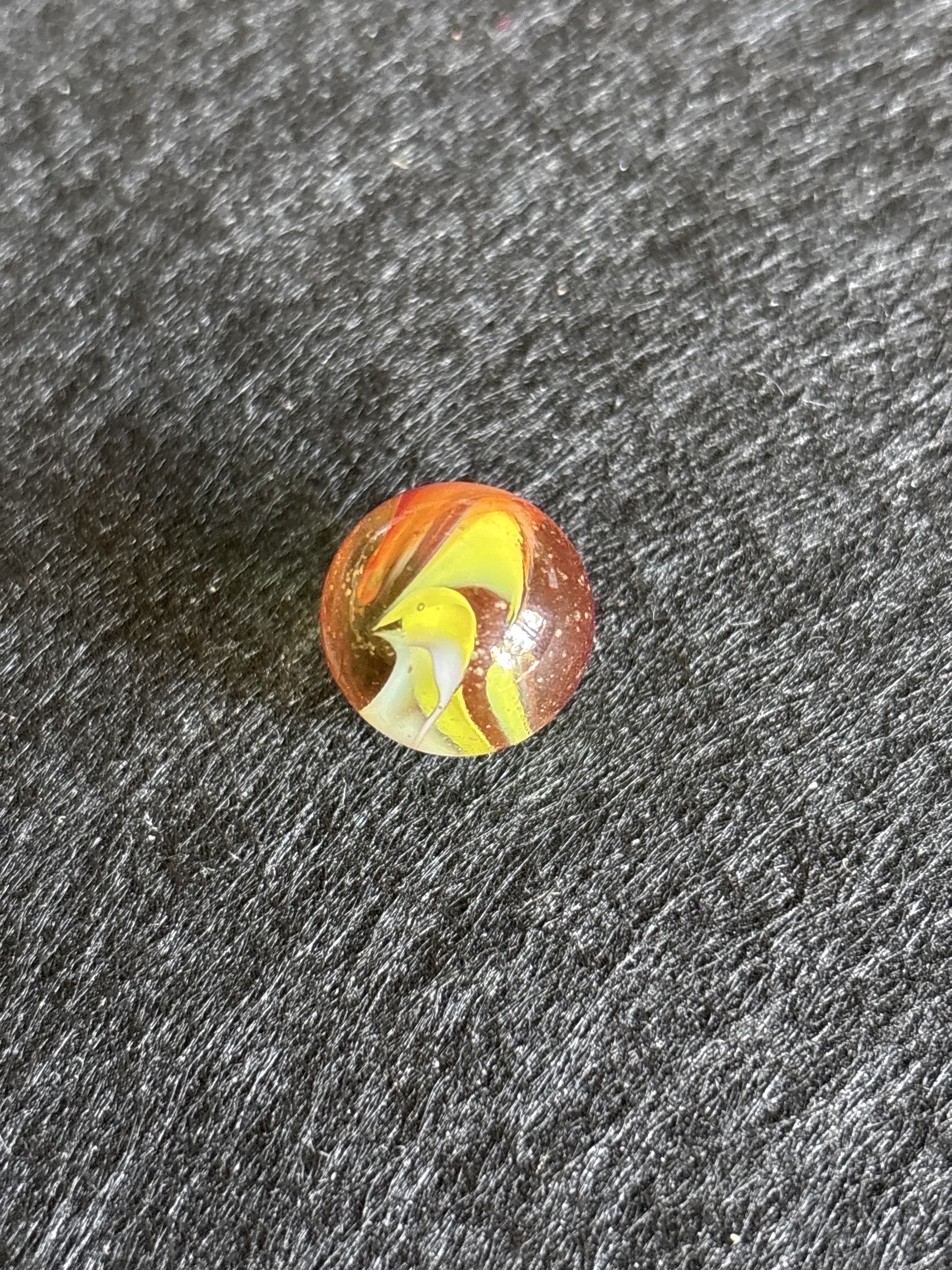 Tiger Eye Cat's Eye by Vitro Agate Company, identification view