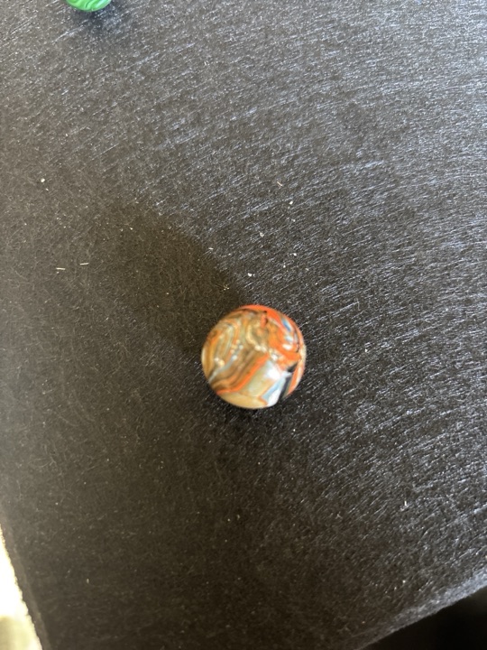 Joseph's Coat Swirl by German Handmade (Lauscha Region), identification view