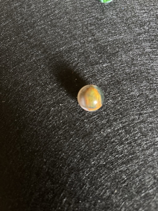Special - Orange and White by Akro Agate, identification view