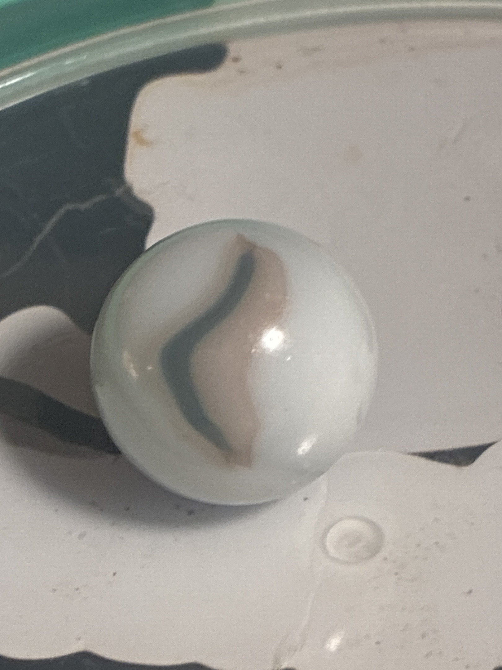 Blueberry Hill / Blue Slag Variant by Peltier Glass Company, identification view