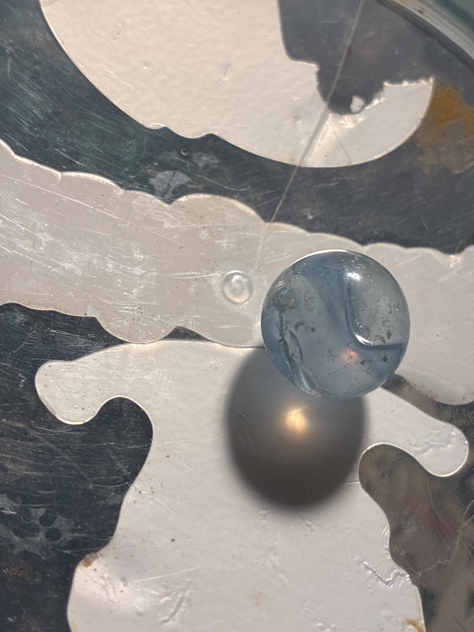 Single Vane Shooter by Vitro Agate Company, identification view