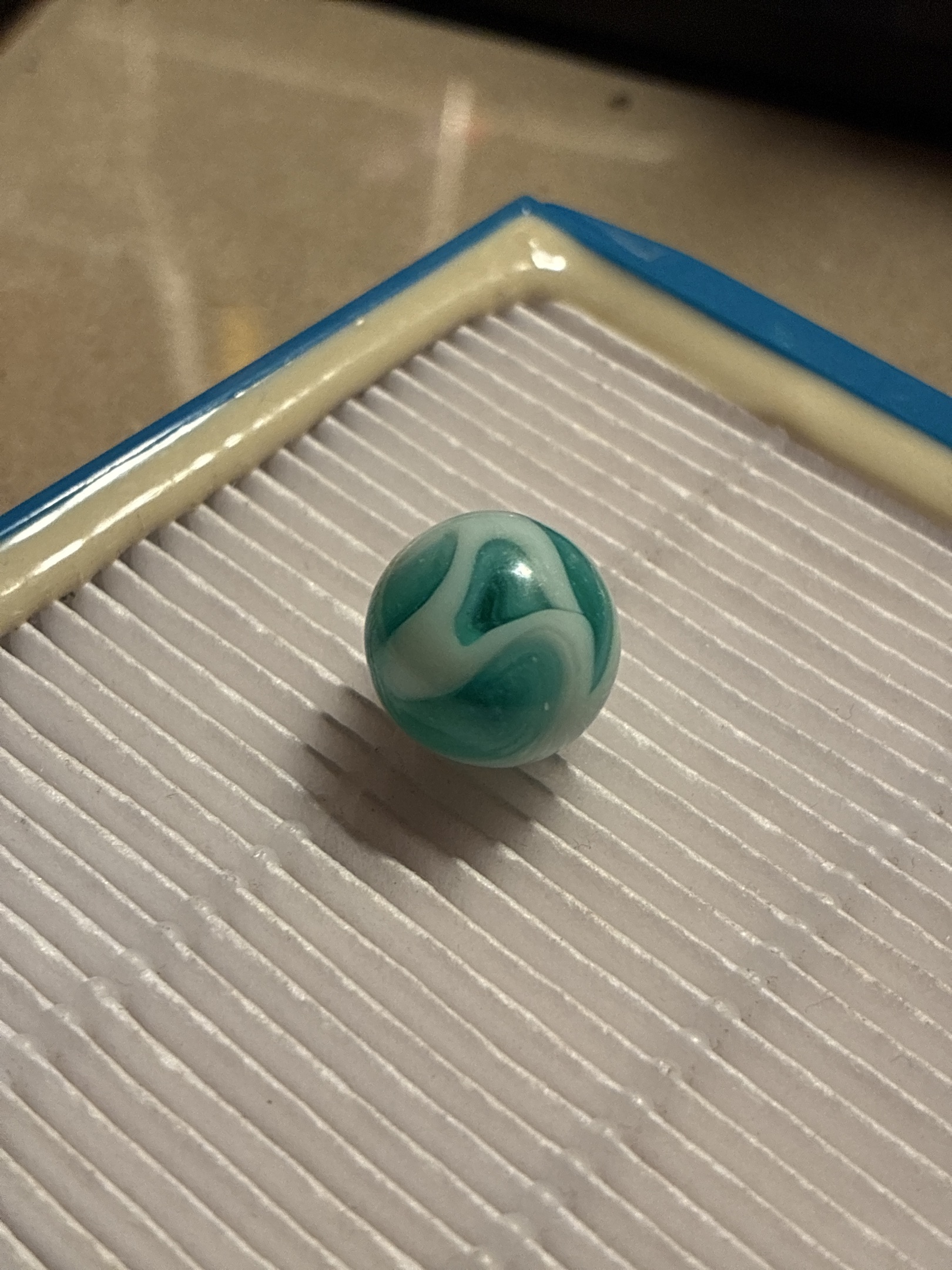 Green Swirl by Ravenswood Novelty Works, identification view
