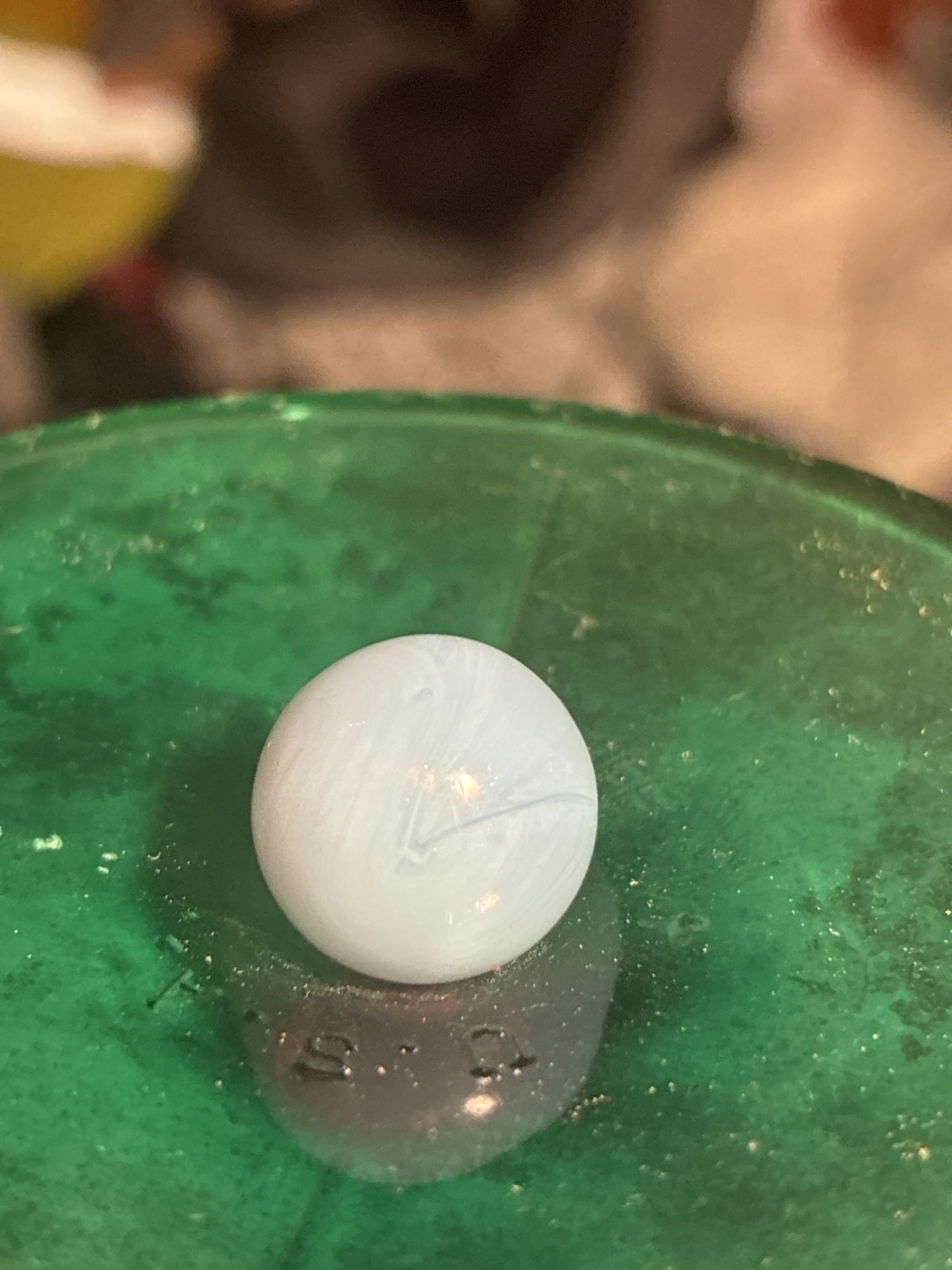 Blue Ghost Swirl by Alley Agate, identification view