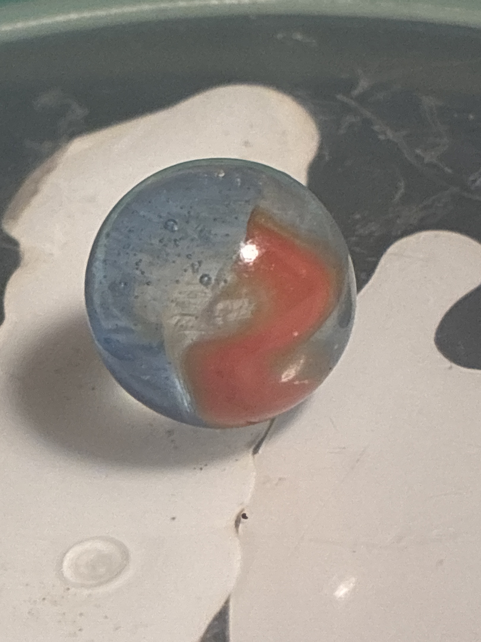 Two-Color Cat's Eye by Marble King