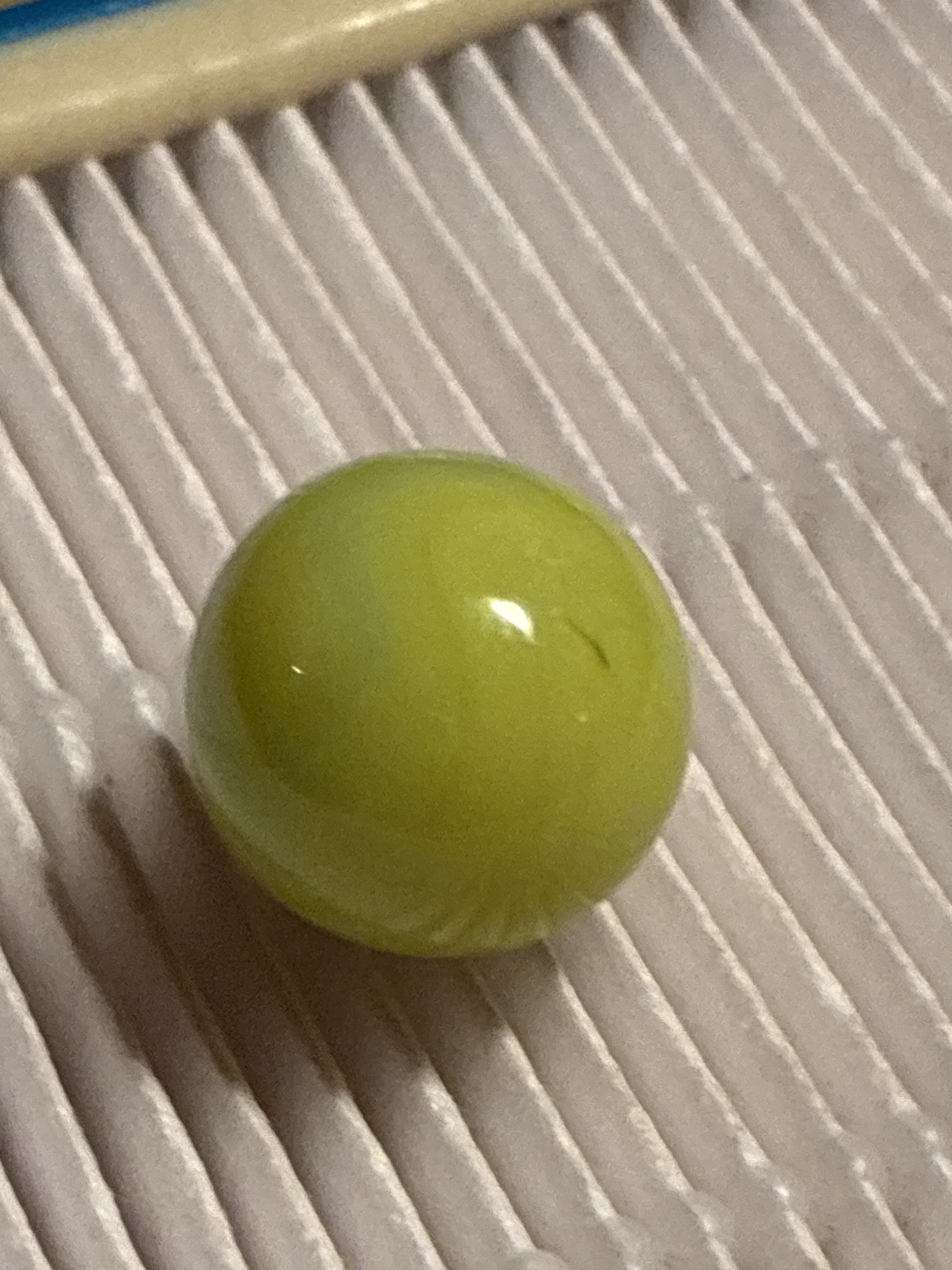 Lime Green Game Marble by Akro Agate Company