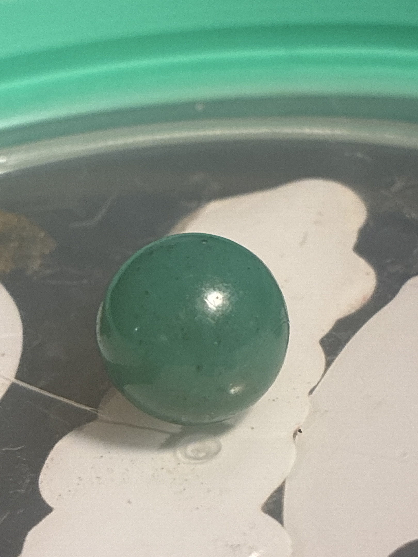 Jade Green Opaque by Vitro Agate, identification view