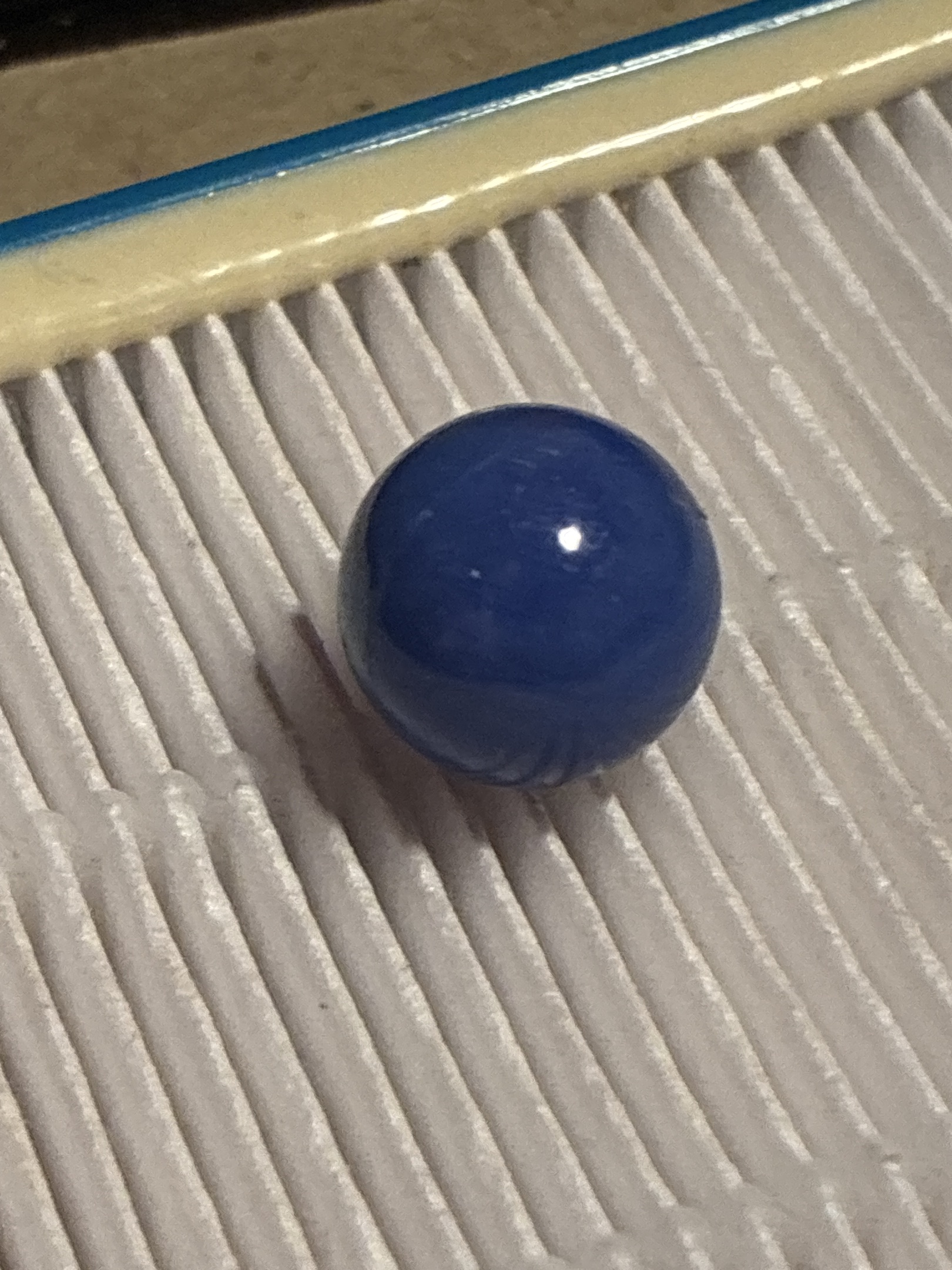 Solid Blue Player by Akro Agate Company