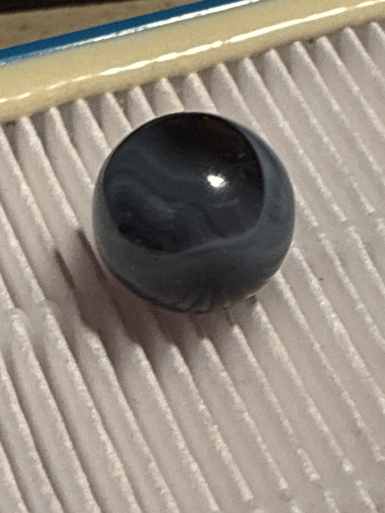 Blue Swirl by Champion Agate
