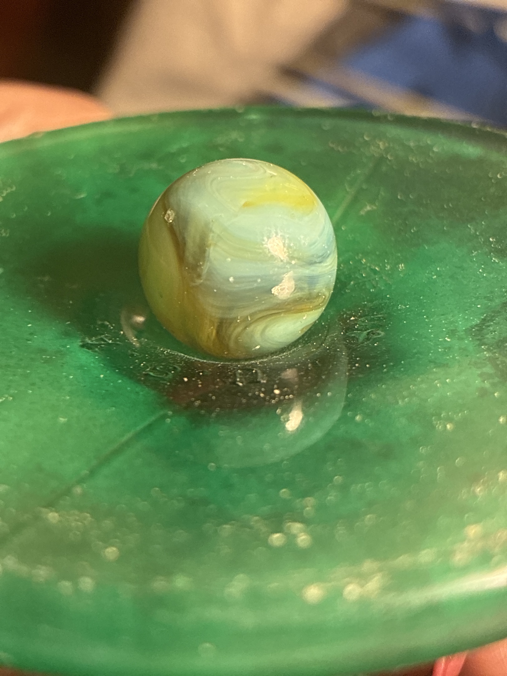Pistachio Swirl by Alley Agate