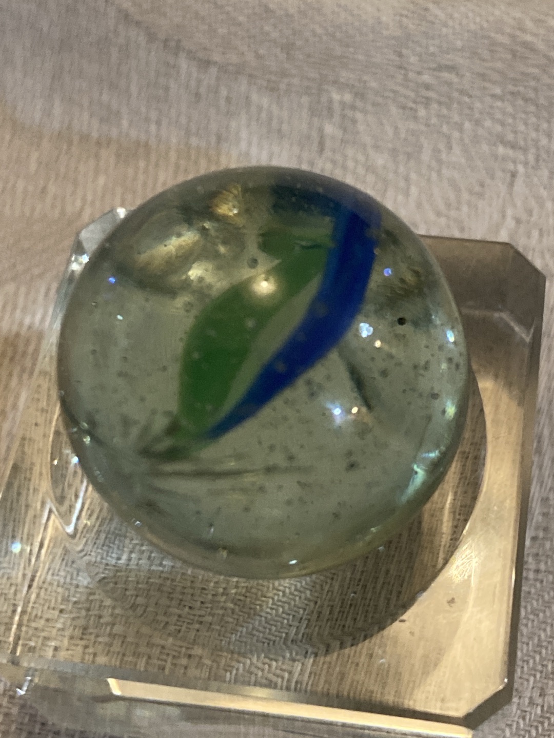 Two-Color (Blue & Green) by Vitro Agate Company