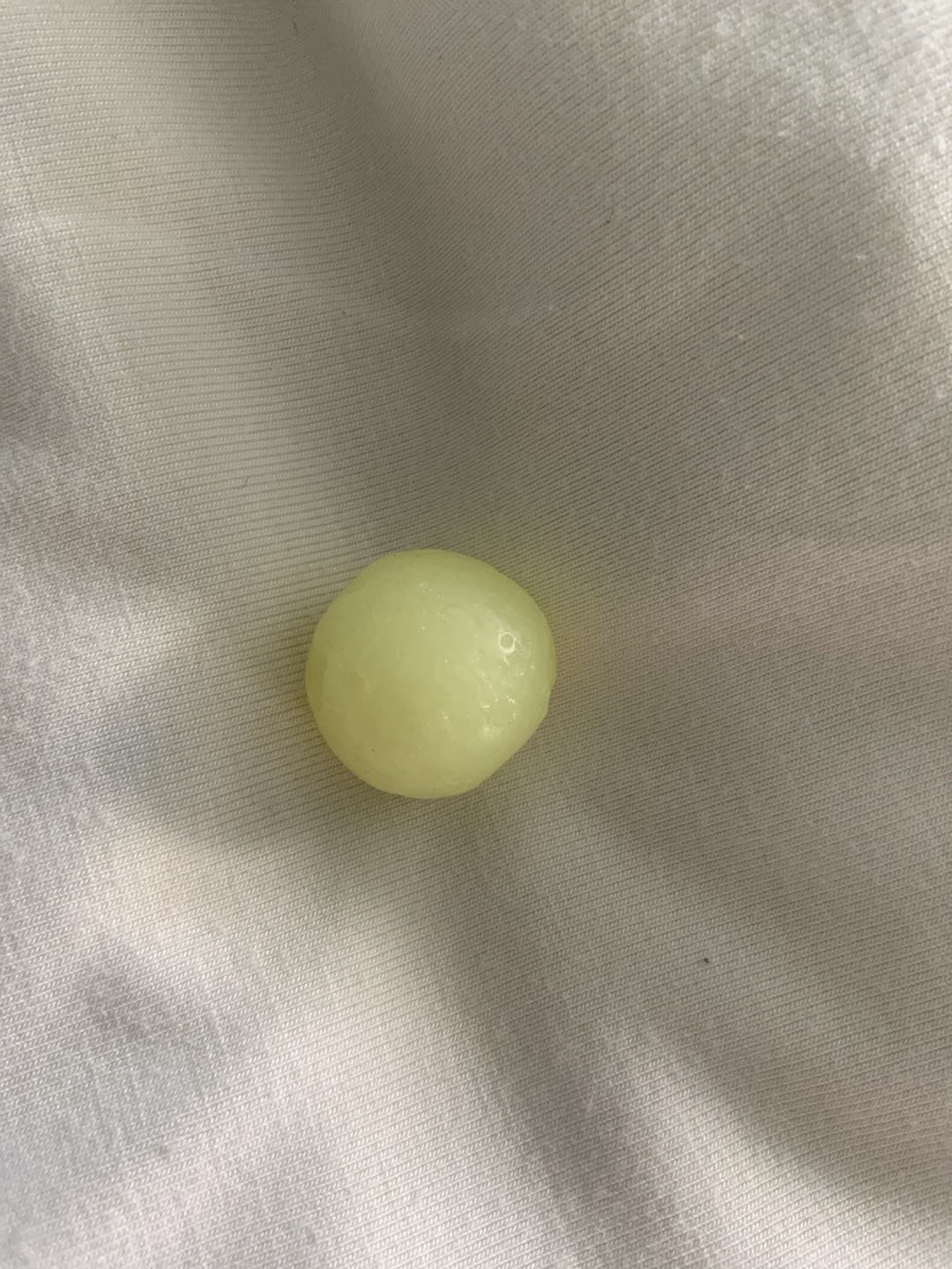 Lemon Custard by Vitro Agate Company, identification view