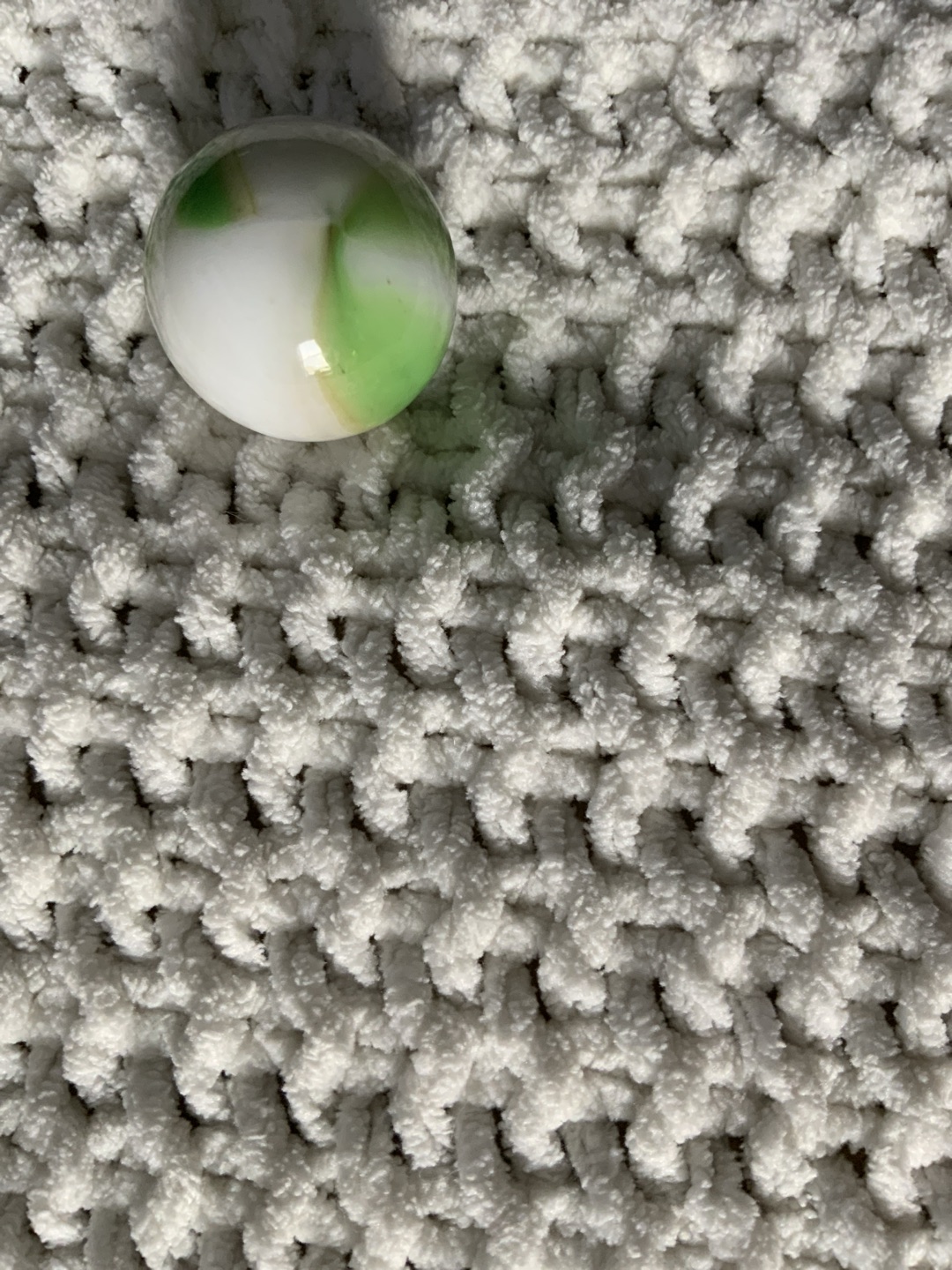 Green Parrot Patch Shooter by Vitro Agate