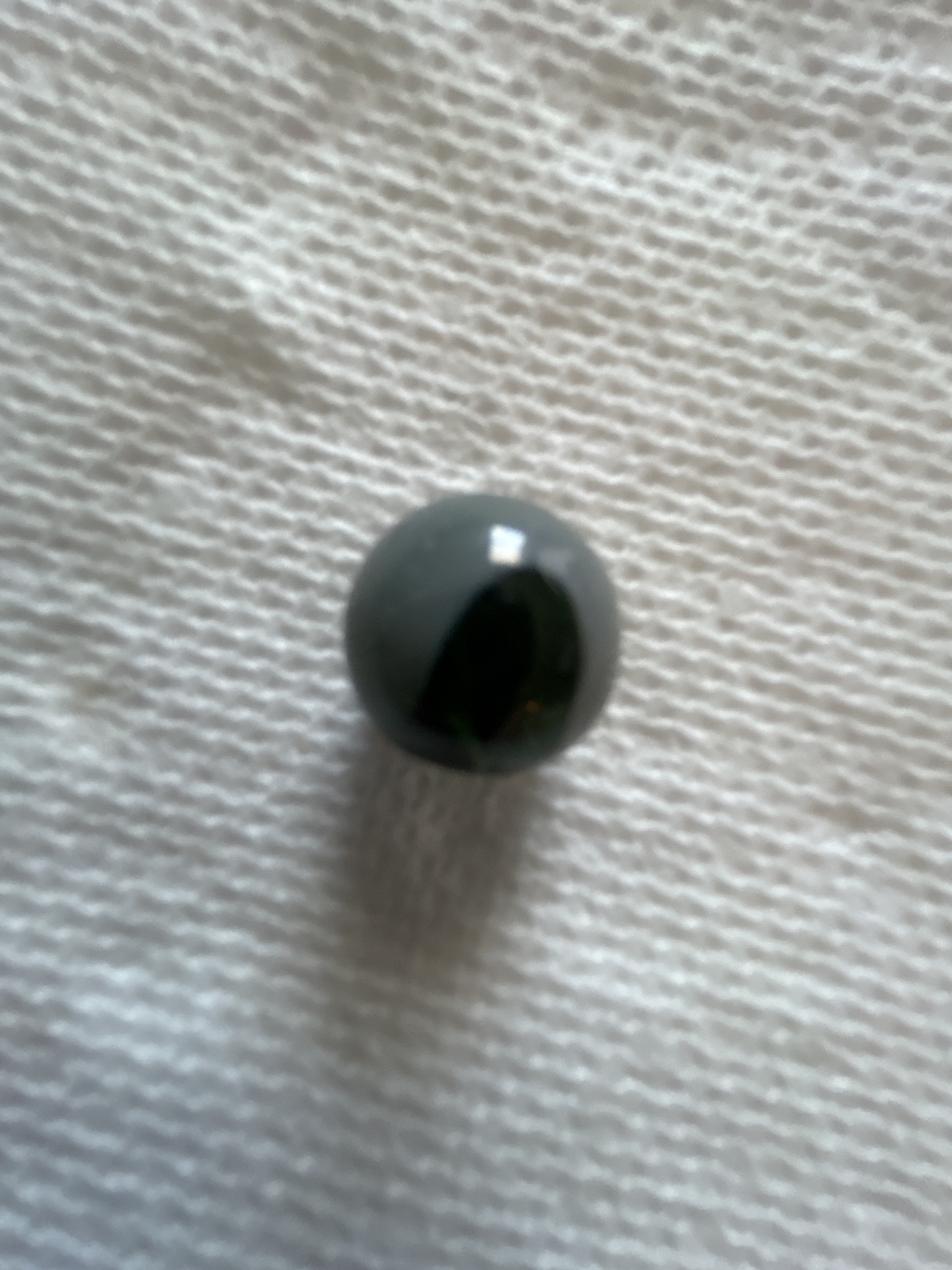 Black Opaque - Blackie by Vitro Agate Company, identification view