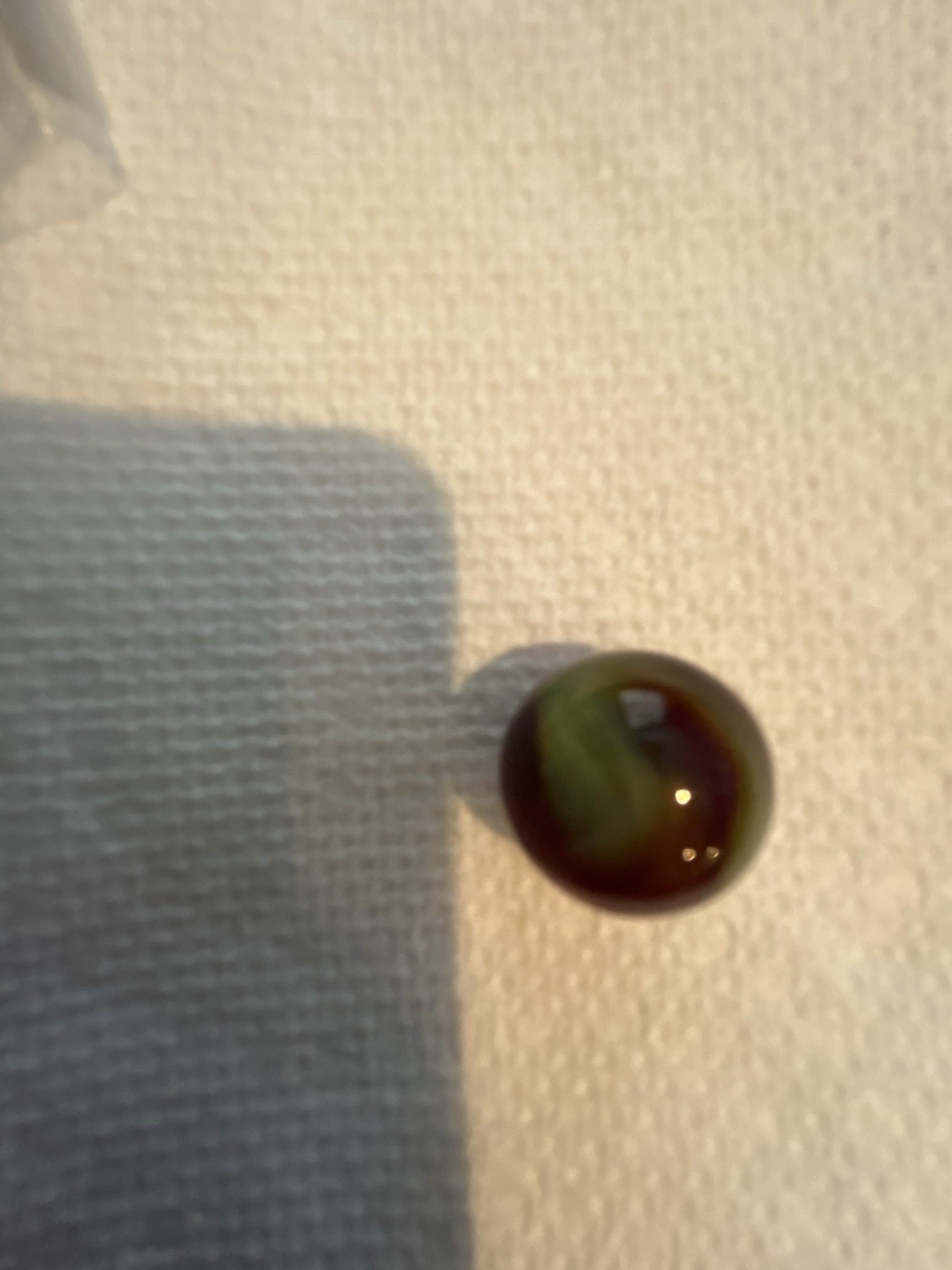 Tiger Eye Swirl by Vitro Agate, identification view