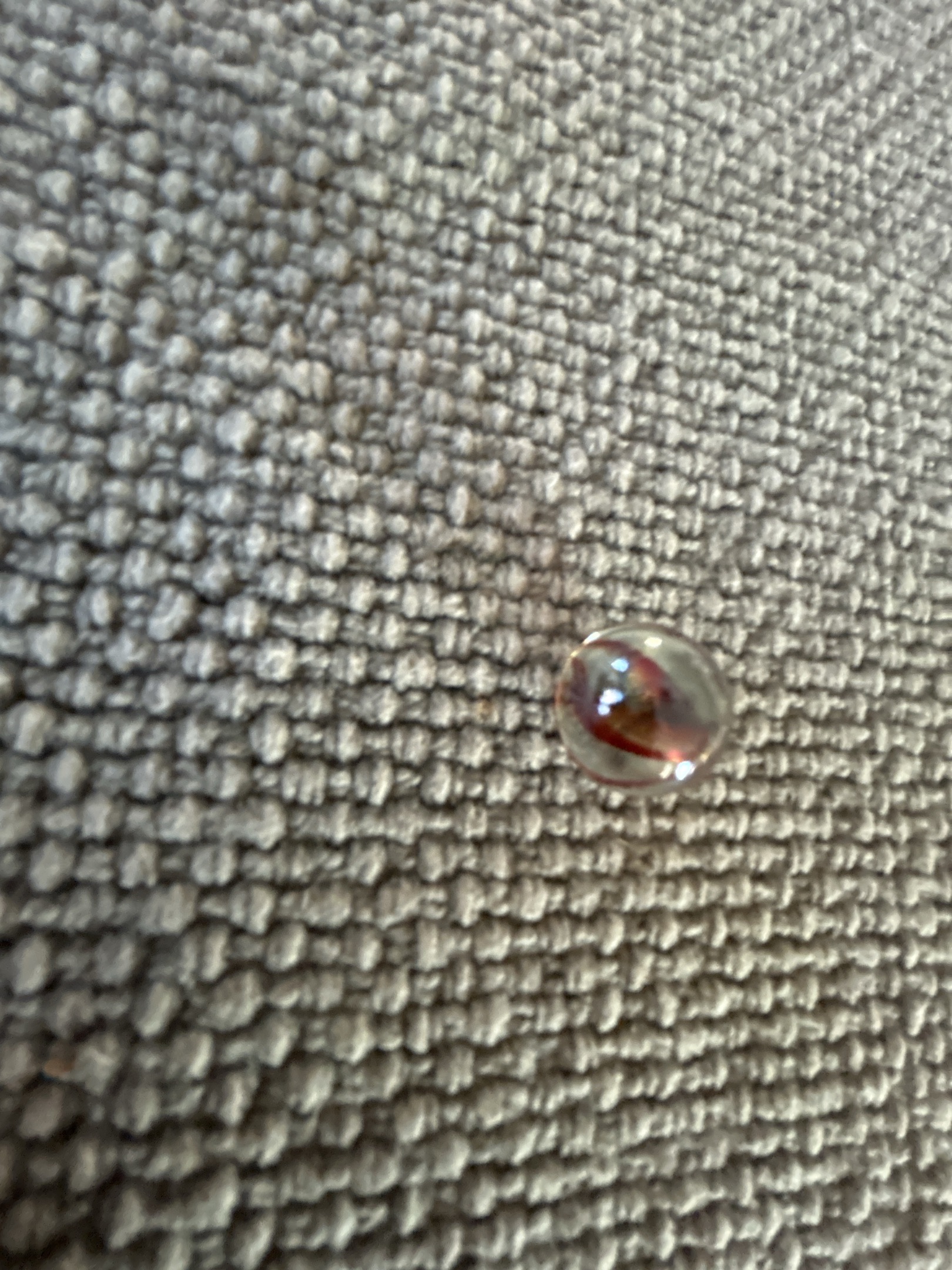 Red Ribbon Clearie by Vitro Agate