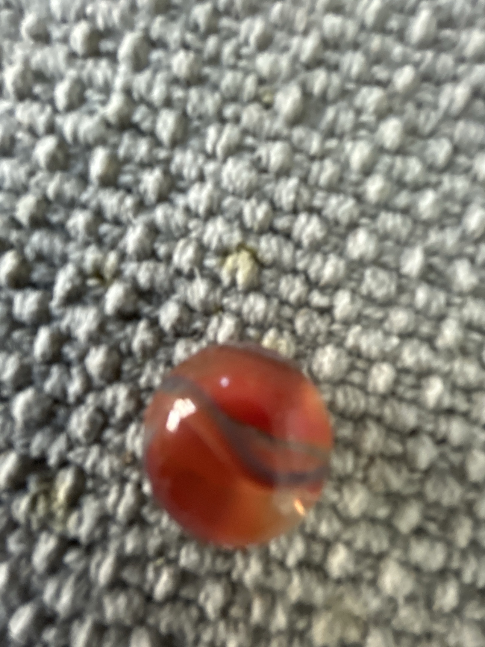 Red Cat's Eye by Vitro Agate, identification view