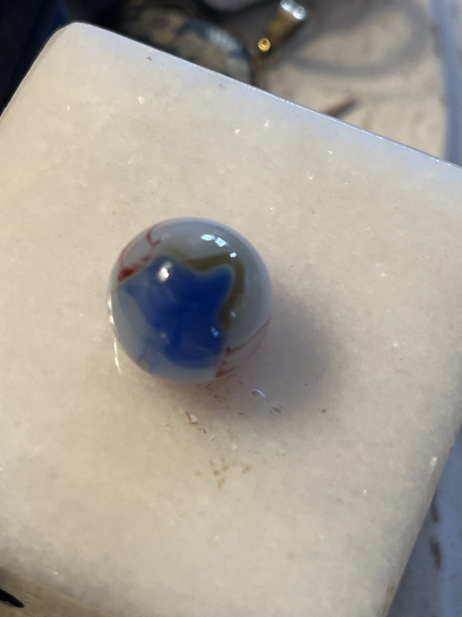 Superboy by Peltier Glass Company, identification view