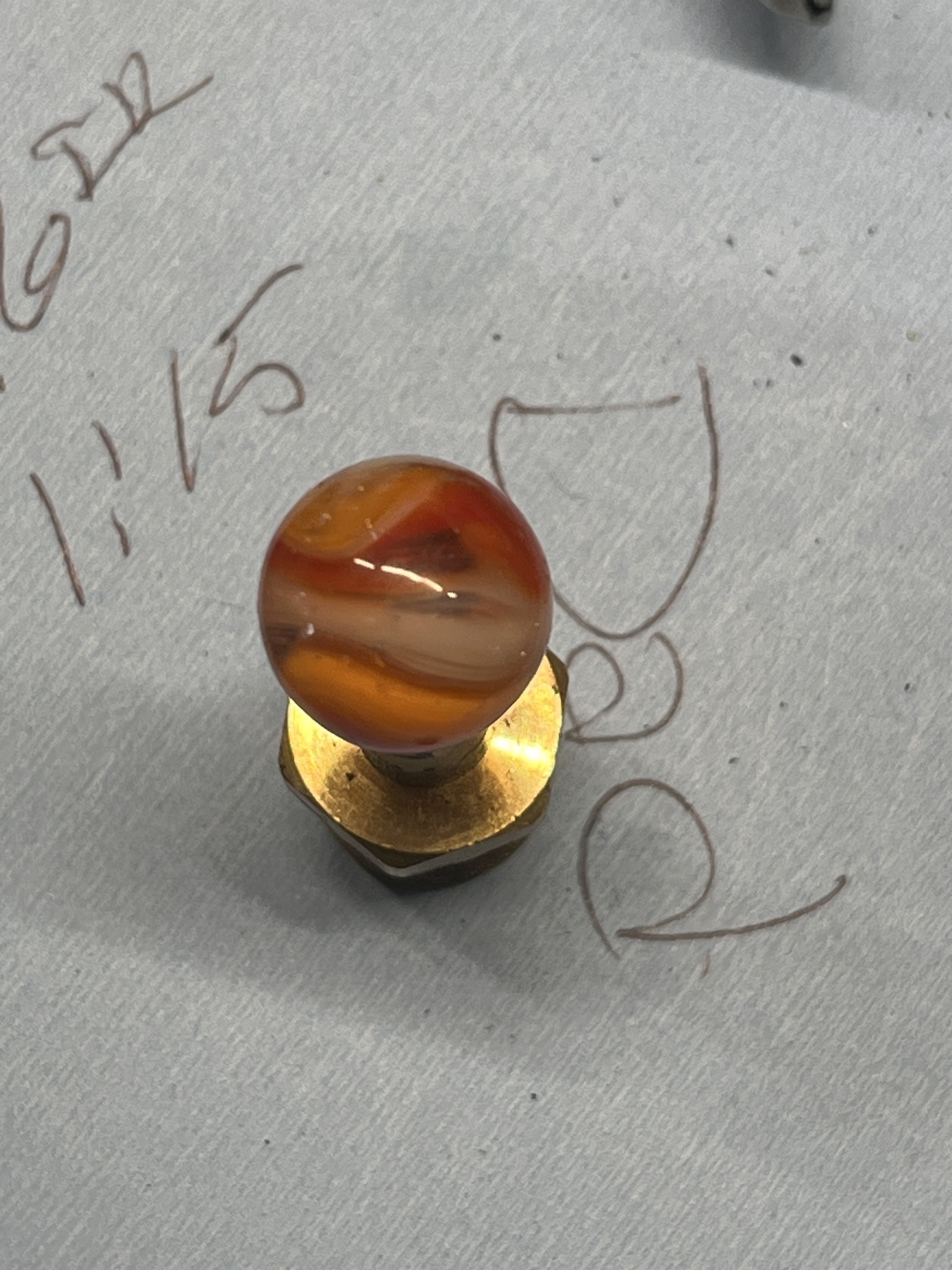 Special - Orange Flame by Akro Agate