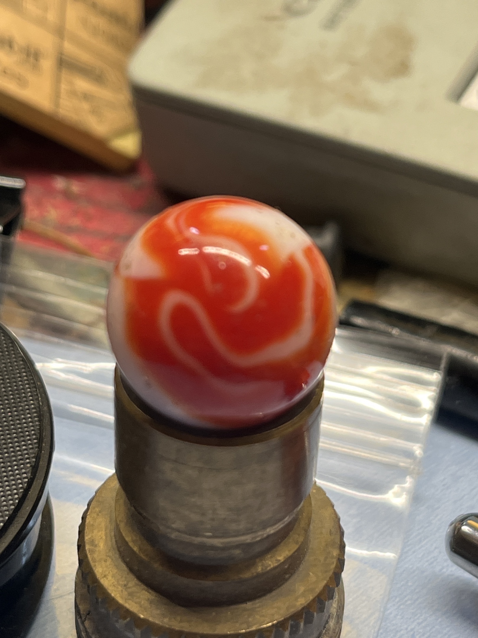 Flame Swirl by Alley Agate