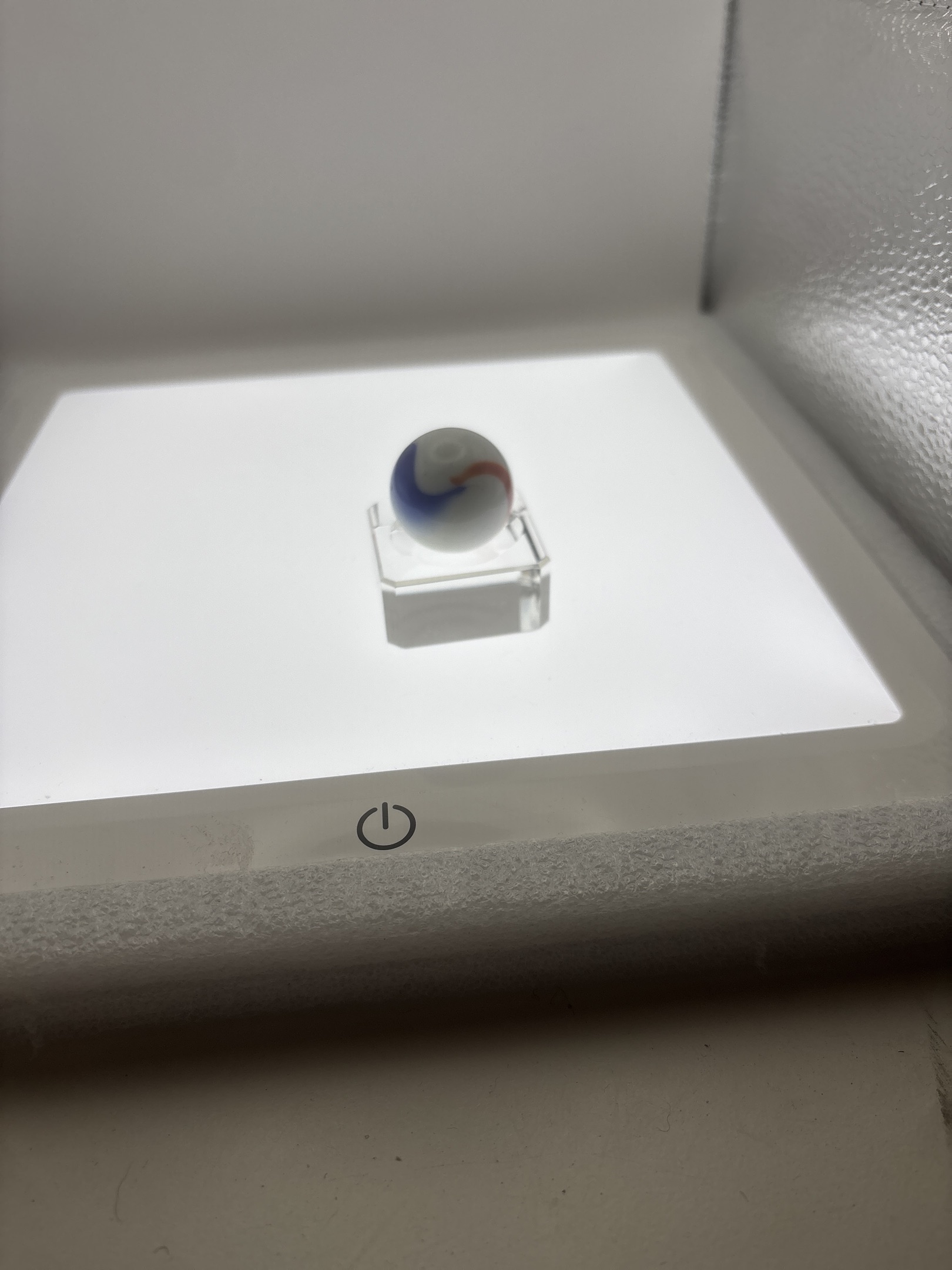 Red White and Blue Special - Patriotic Special by Akro Agate, identification view