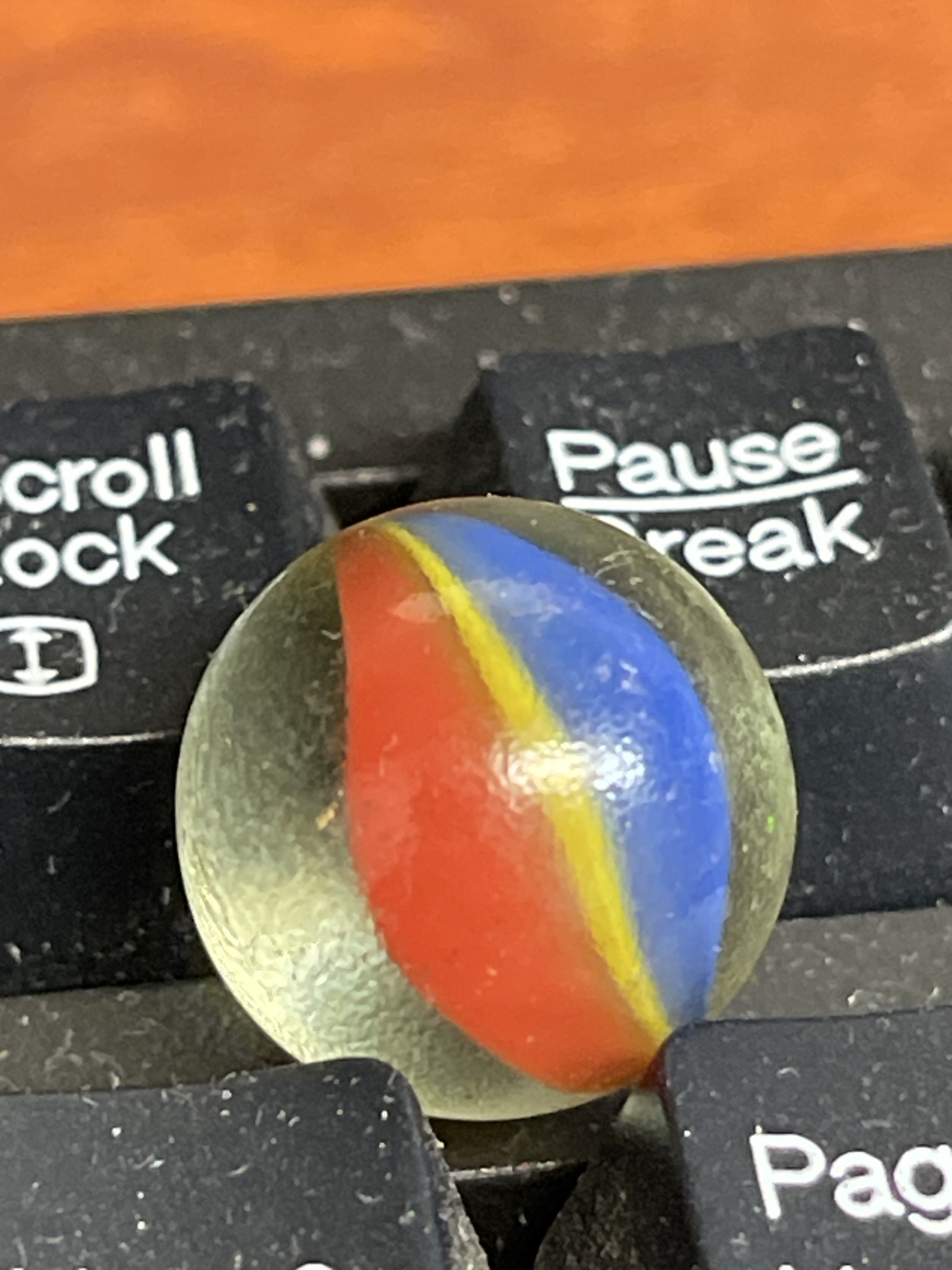 Superman by Peltier Glass Company, identification view