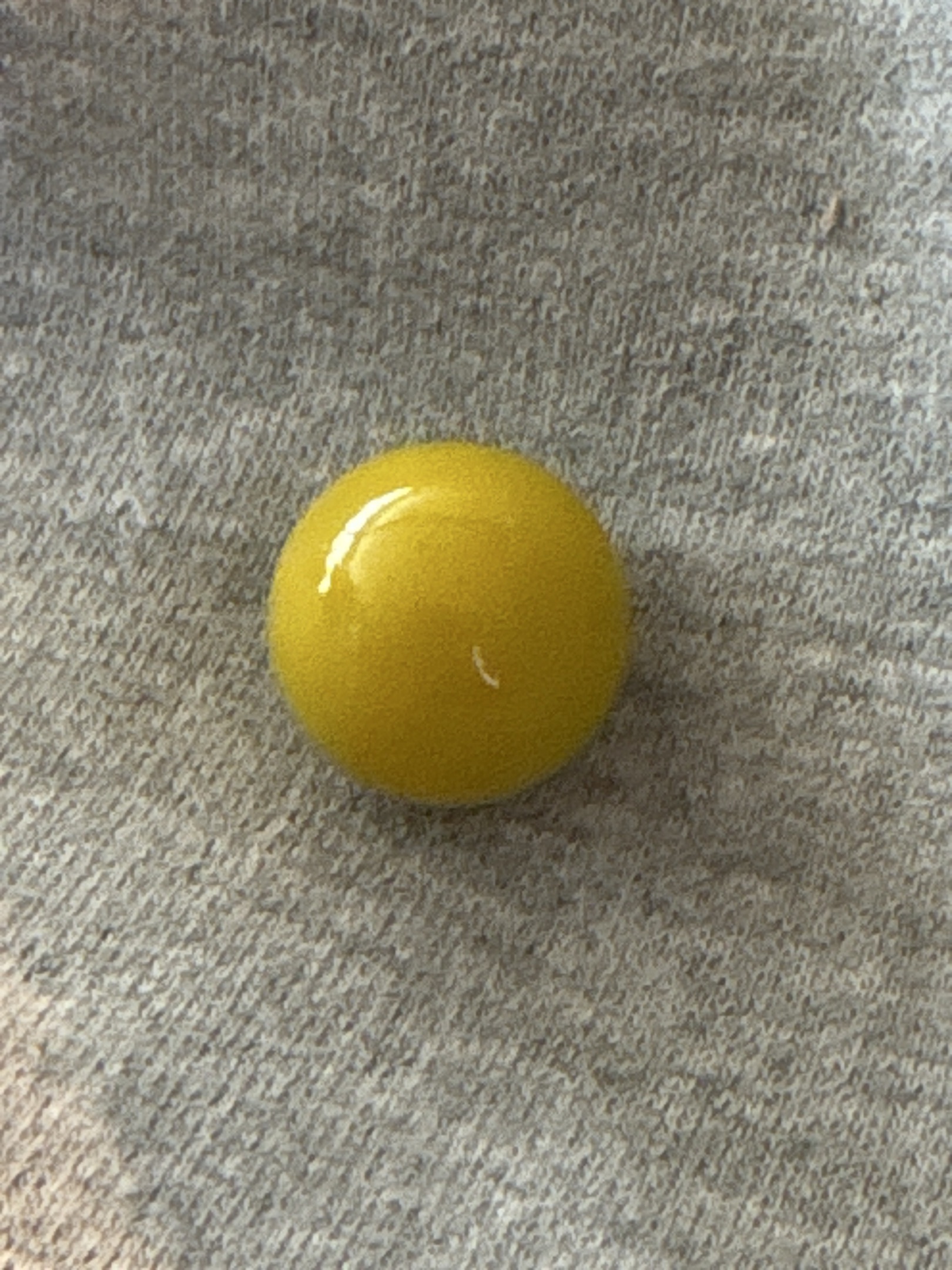 Yellow Game Marble by Vitro Agate Company
