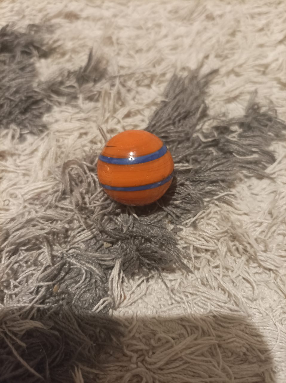 Orange with Blue Bands by German Toy Manufacturers, identification view