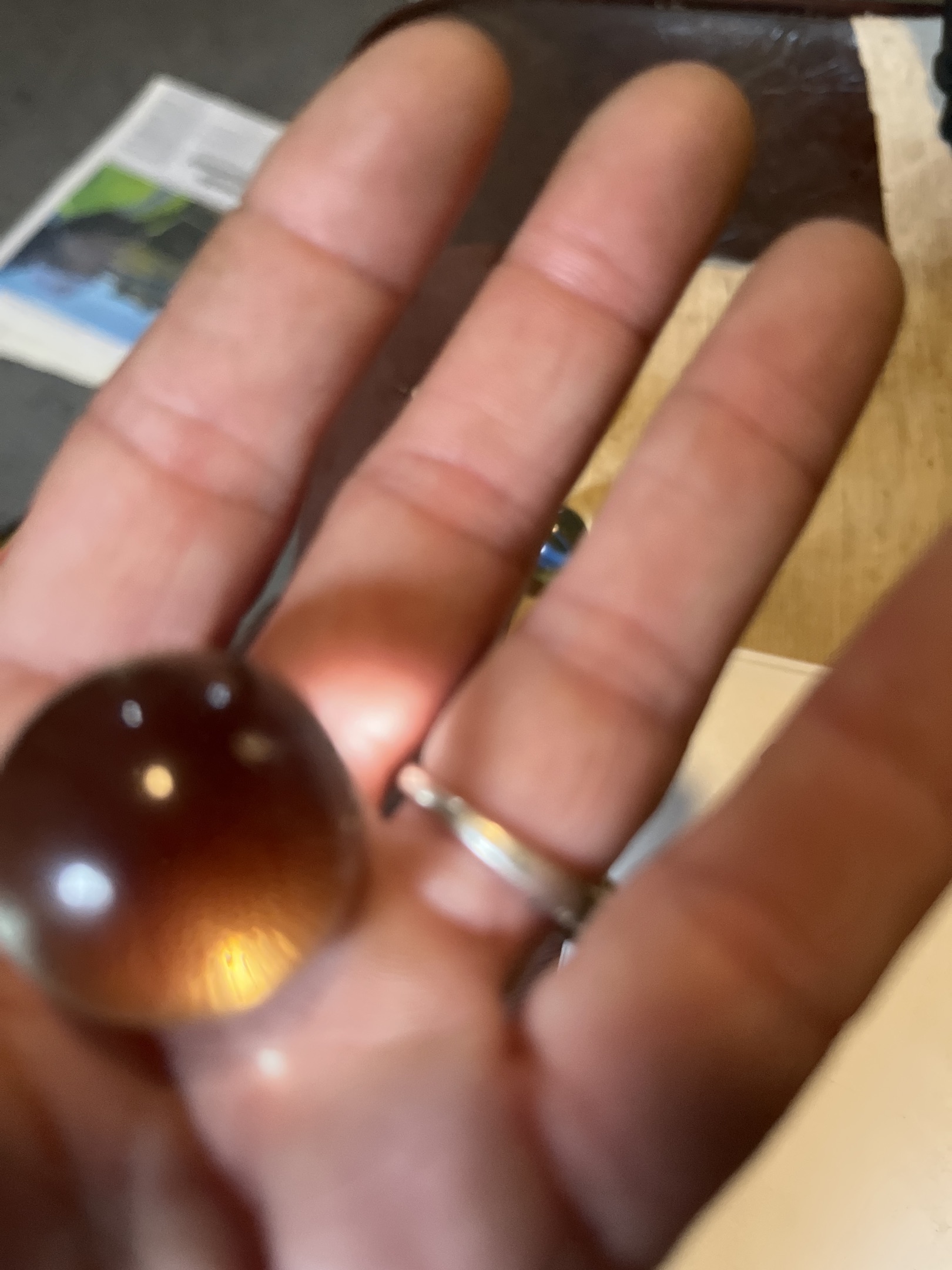 Amber Shooter by Vitro Agate