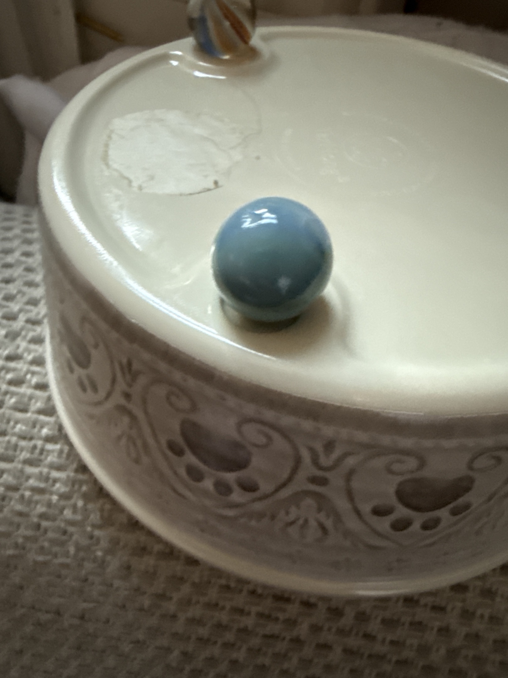 Light Blue Aggie by Vitro Agate