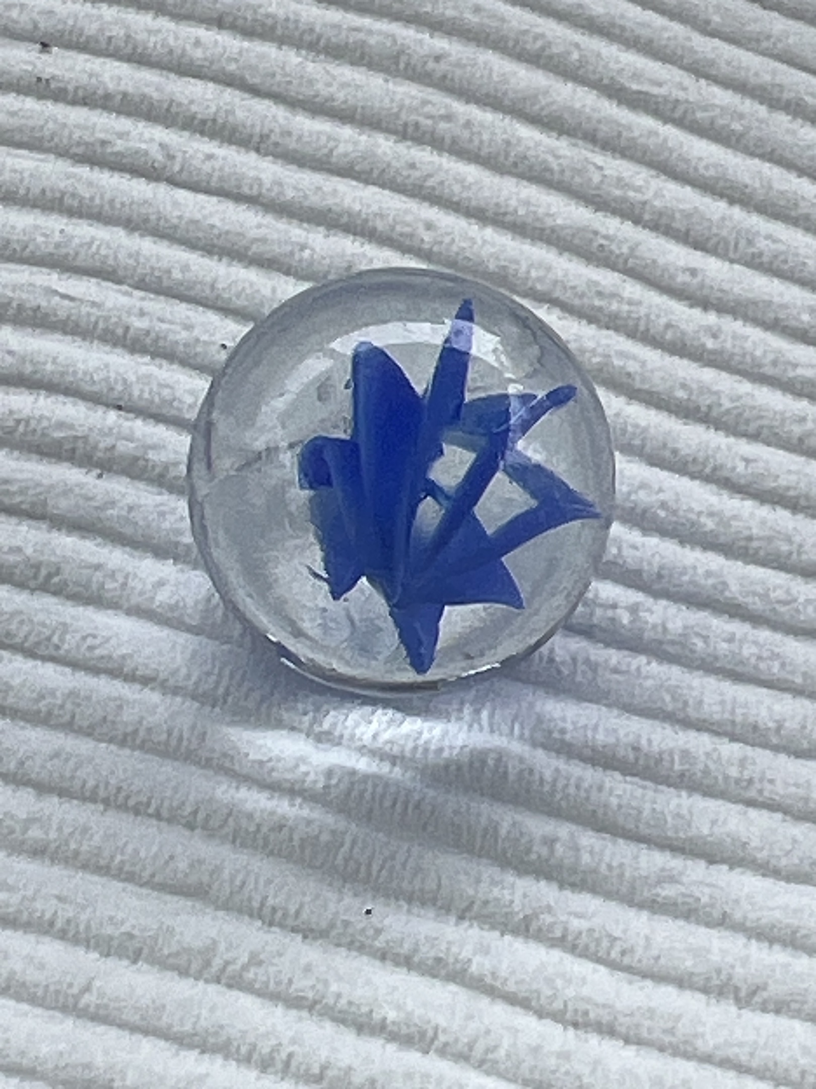 Multi-Vane Blue by Vitro Agate Company
