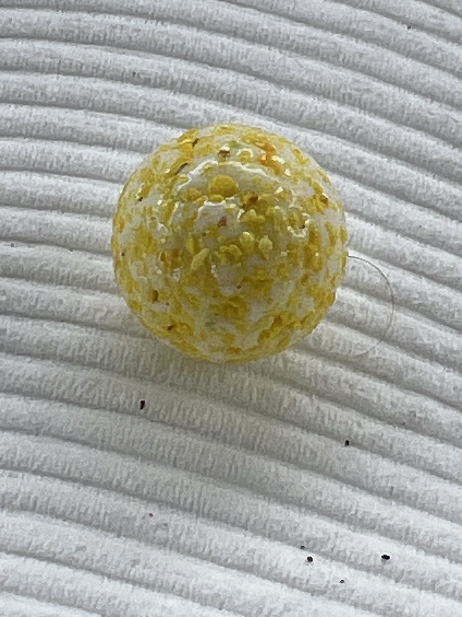 Yellow Confetti by Vacor de Mexico (Mega Marbles)