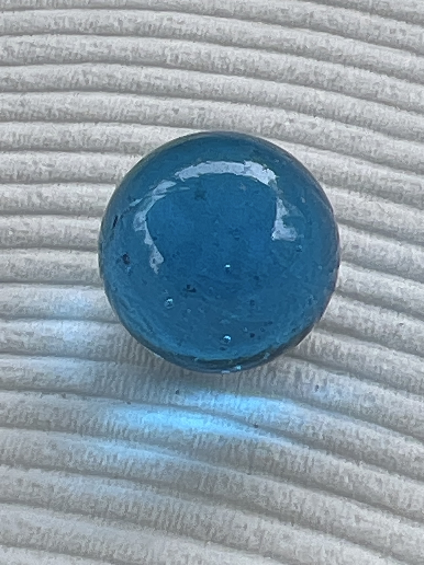 Transparent Teal by Akro Agate Company