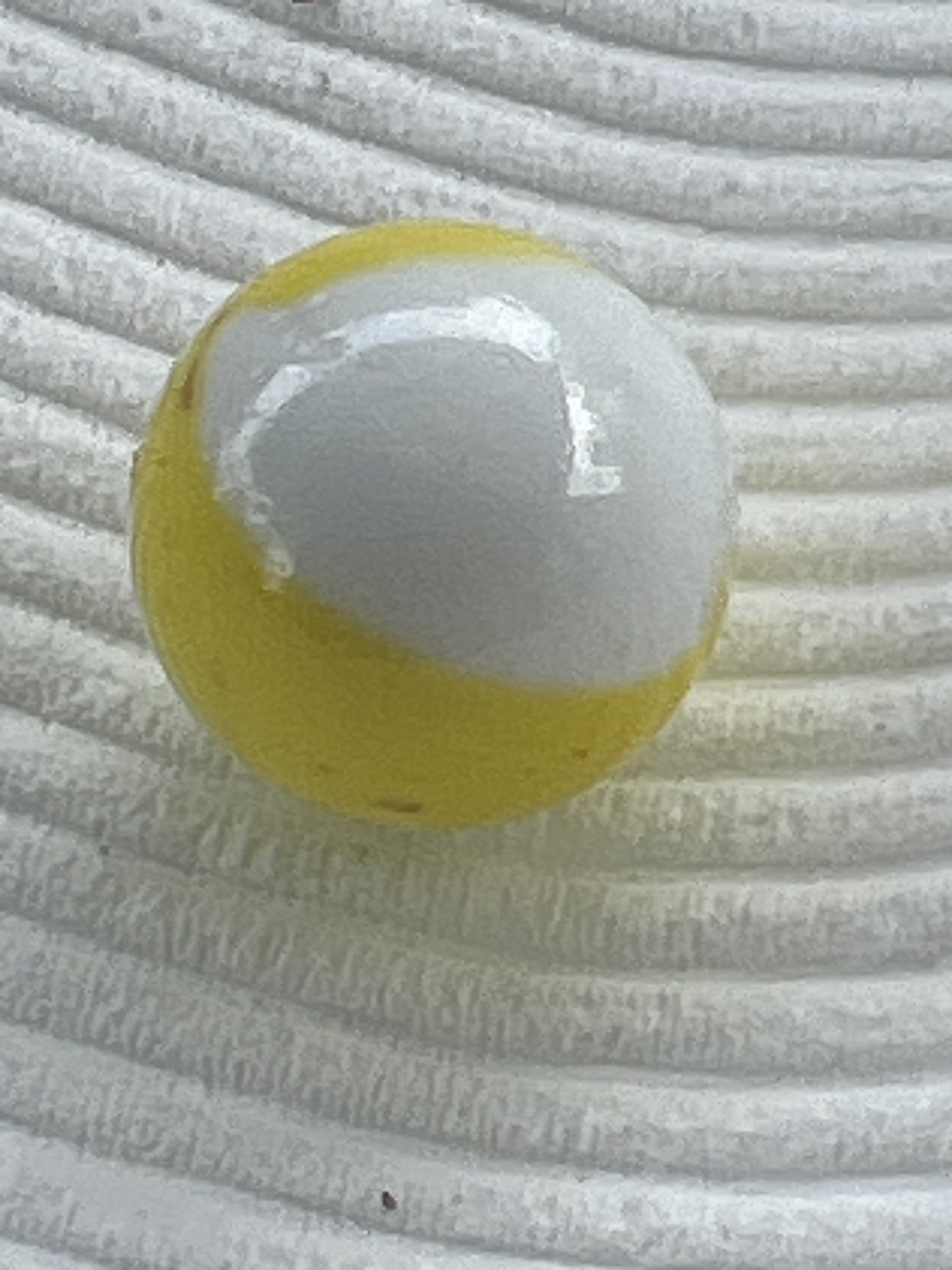 Whitie (Yellow/White) by Vitro Agate Company