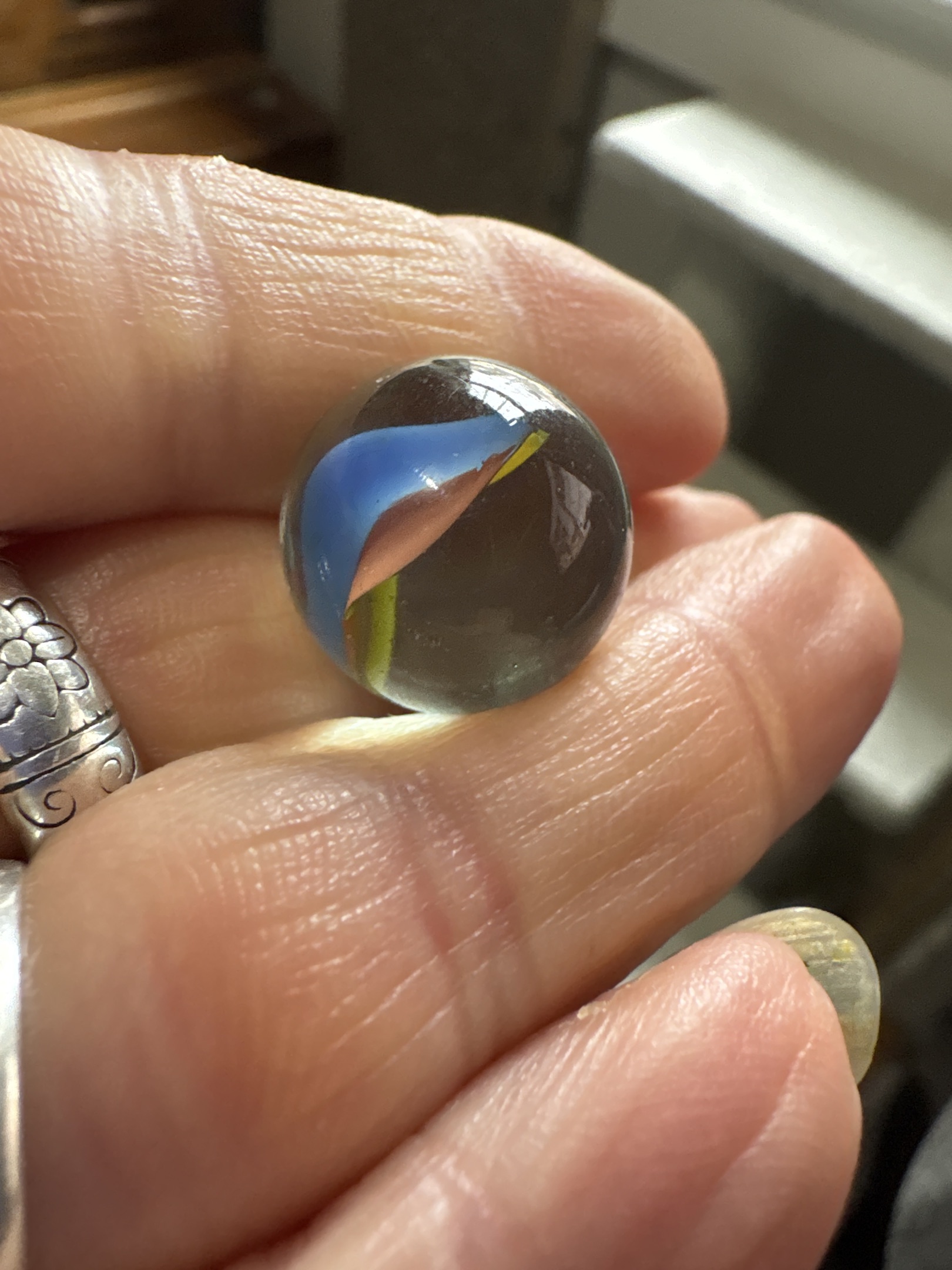 Superman (National Line Rainbo) by Peltier Glass Company