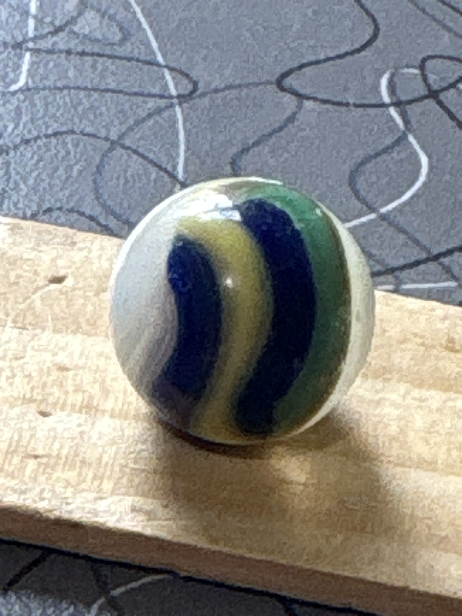 Multi-color Swirl by Alley Agate Company