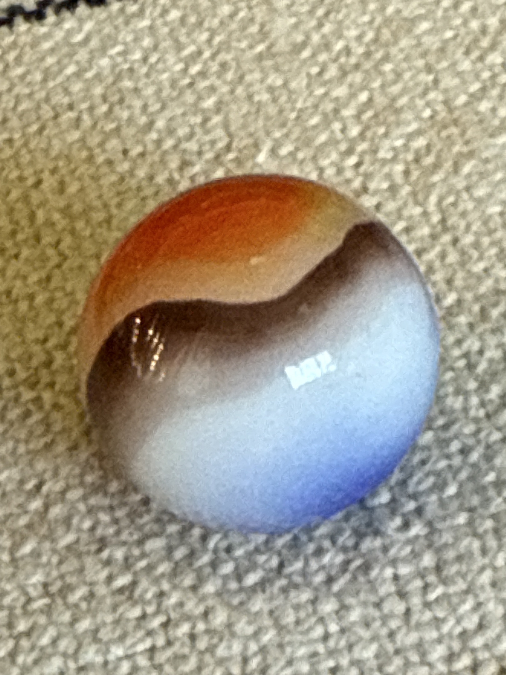 Tri-Lite Tiger Eye (Blue/Orange/Brown) by Vitro Agate Company